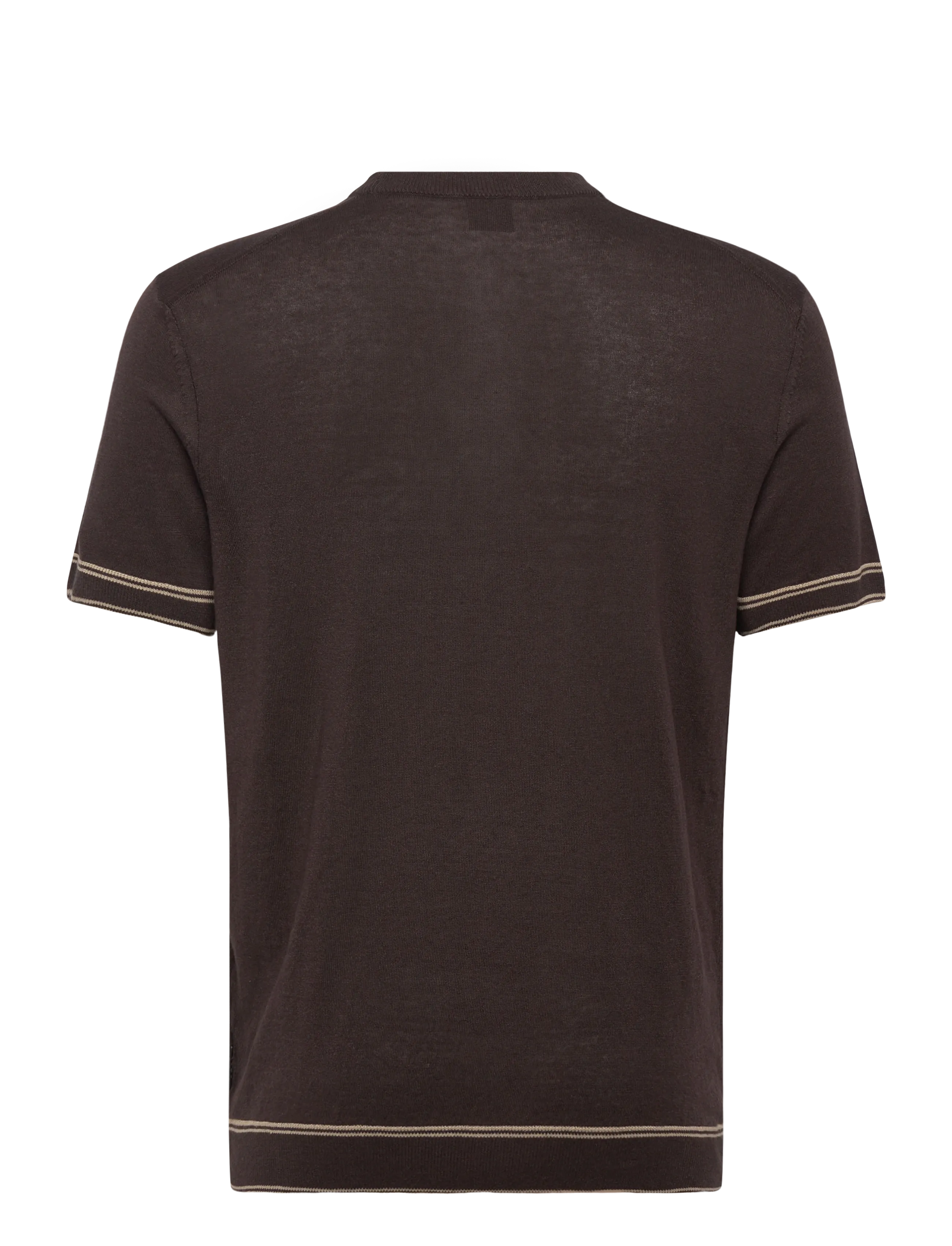 BOSS - H-Norberto - rundhals - dark brown - 1