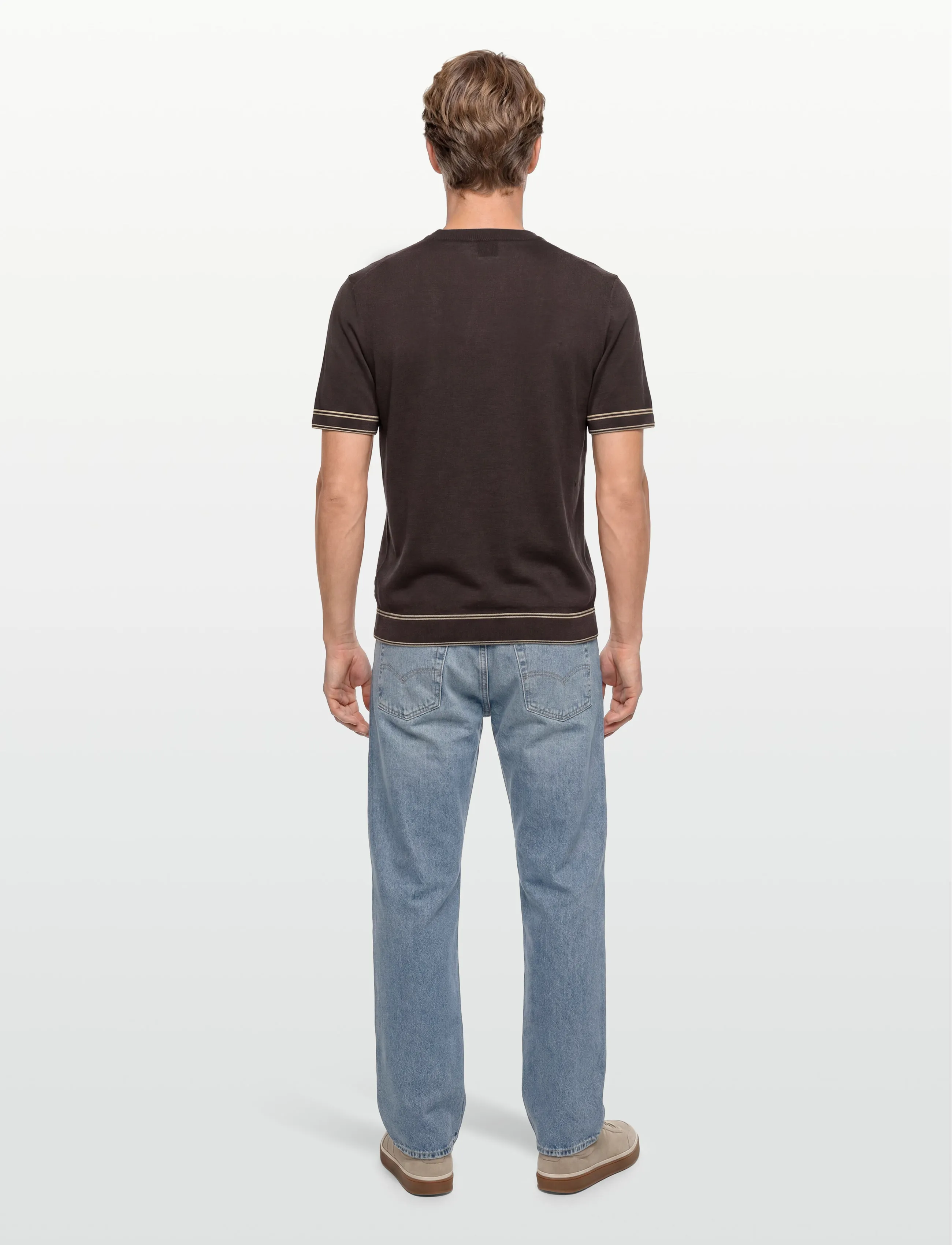 BOSS - H-Norberto - trøjer - dark brown - 4