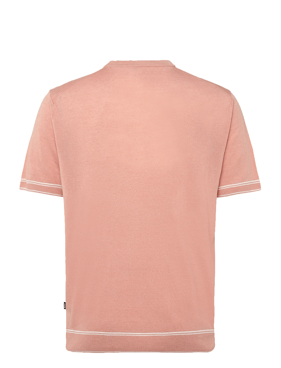 BOSS - H-Norberto - short-sleeved t-shirts - light/pastel pink - 1