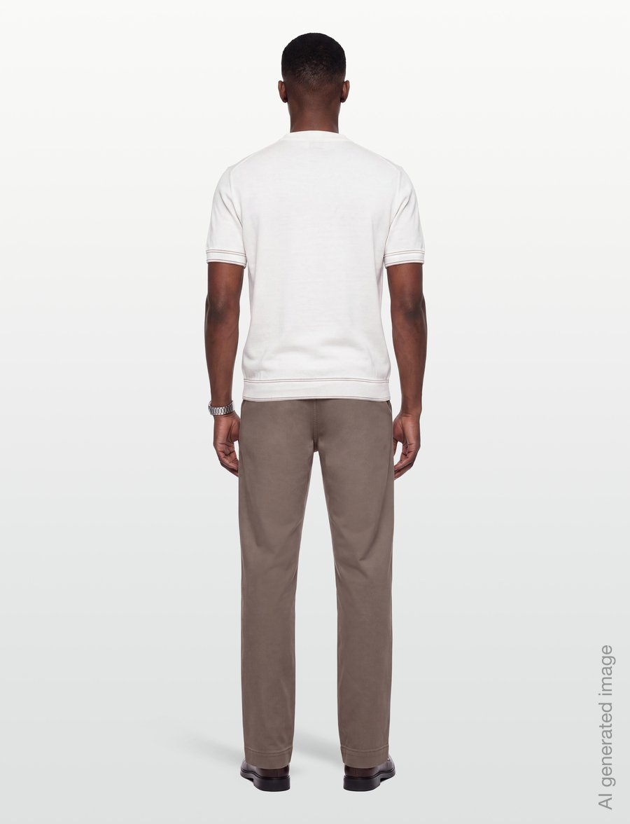 BOSS - H-Norberto - kortärmade t-shirts - white - 4