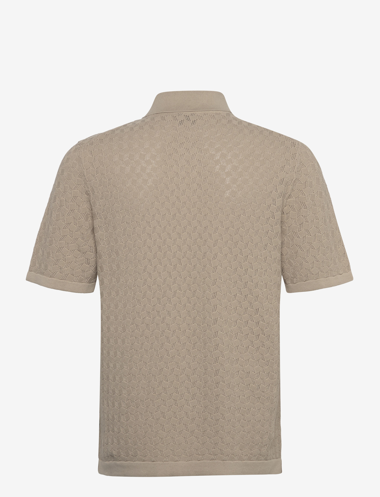 BOSS - H-Nappo - knitted polos - open beige - 1