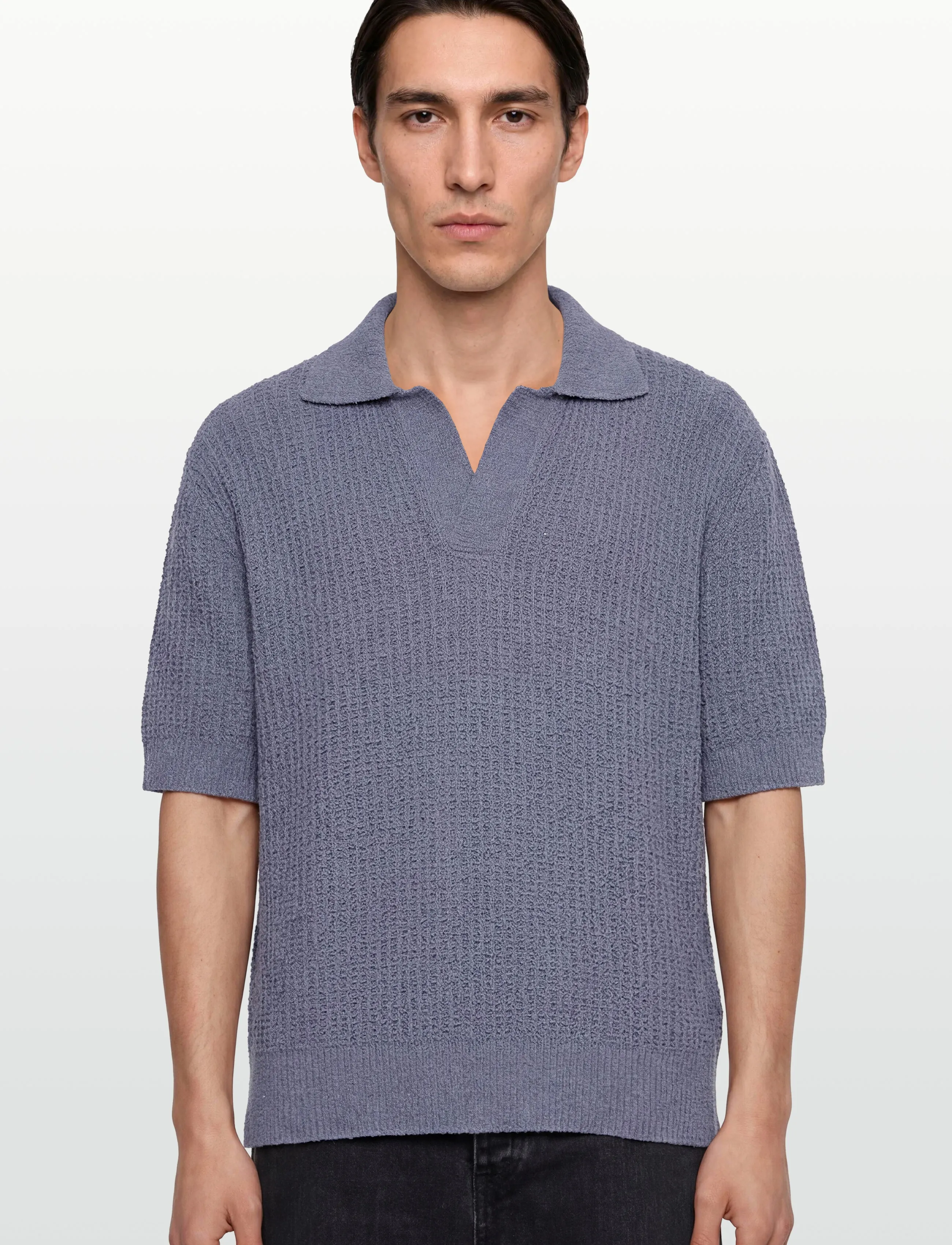 BOSS - C-Nil - polostrik - open blue - 3