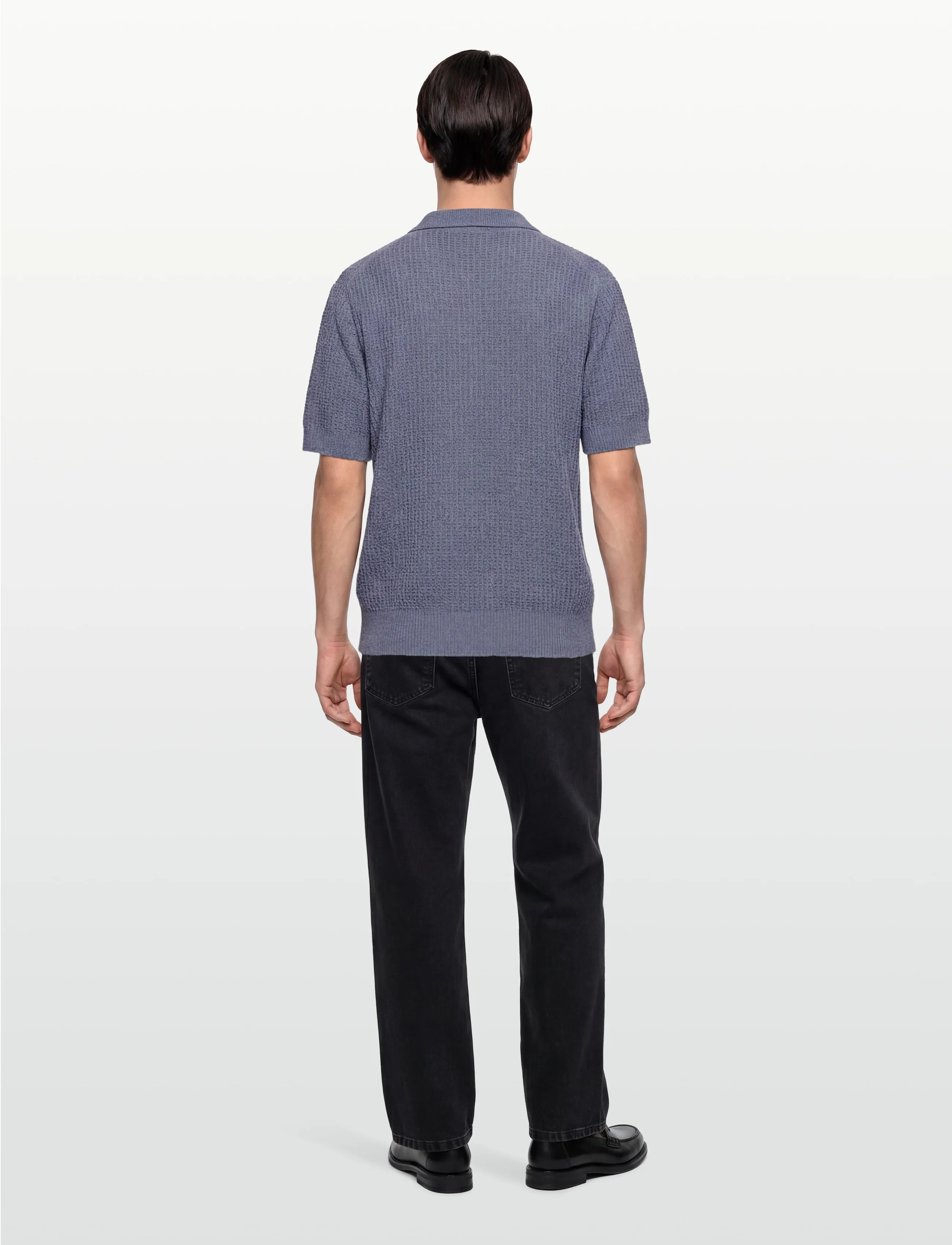 BOSS - C-Nil - polostrik - open blue - 4