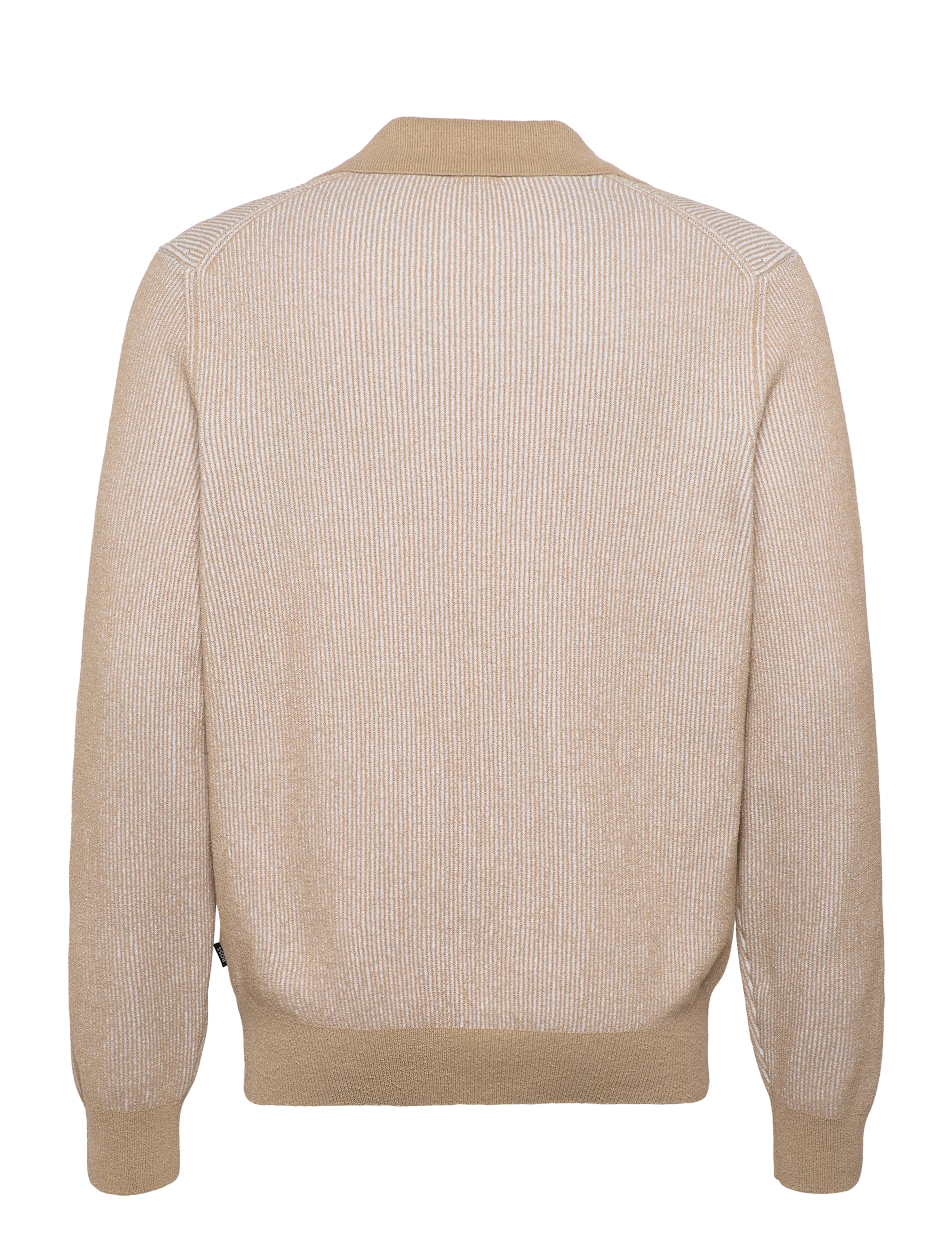 BOSS - C-Nasario - trikotažiniai polo marškinėliai - open beige - 1