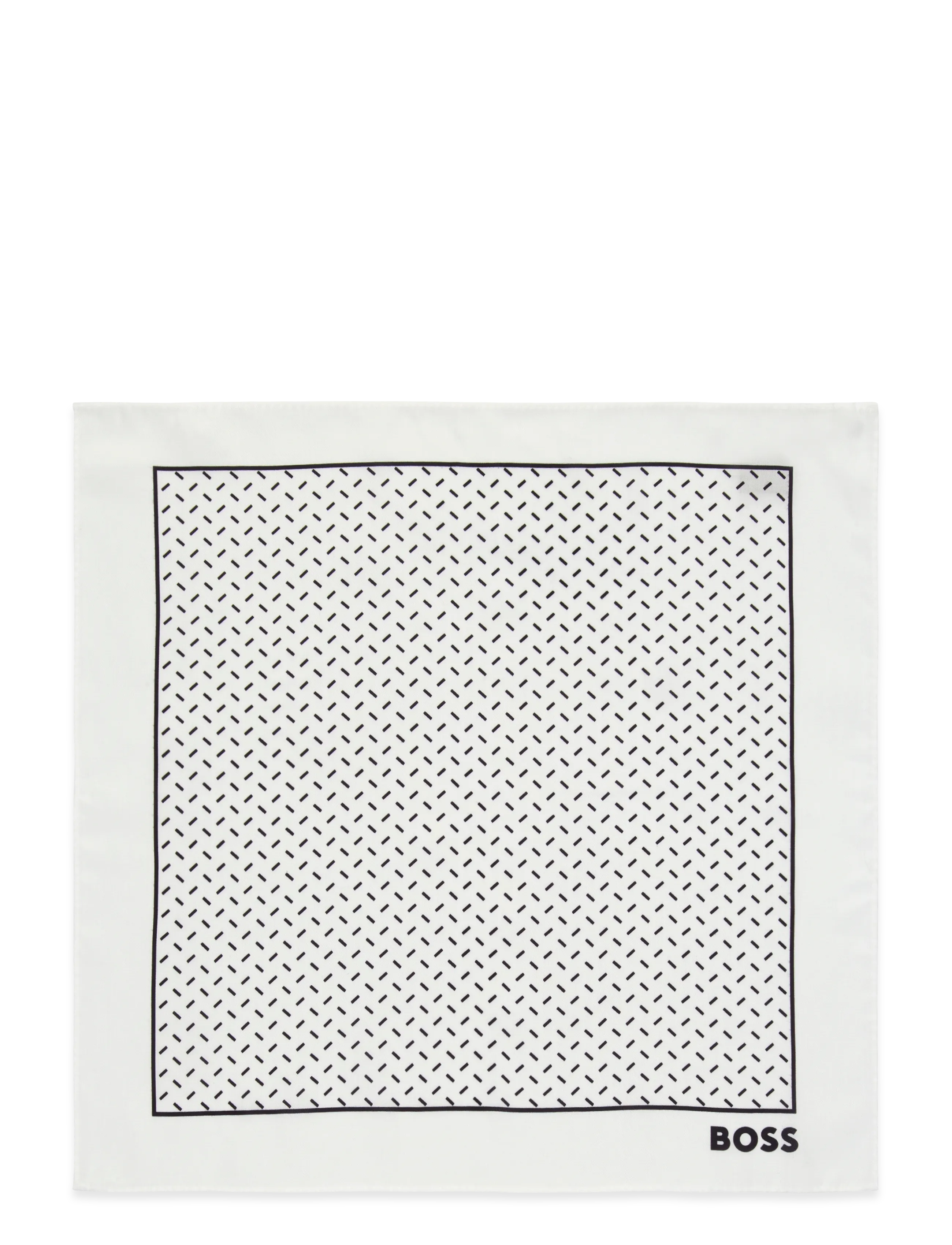 BOSS H-POCKET SQ-222 - Sjalar & Halsdukar - WHITE / white