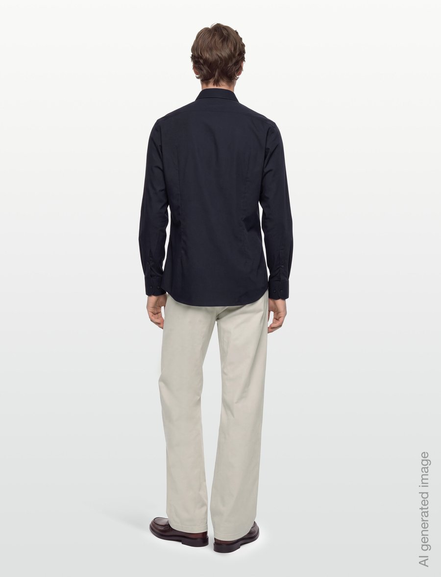 BOSS - H-HANK-K-C3-261 - muodolliset kauluspaidat - dark blue - 4