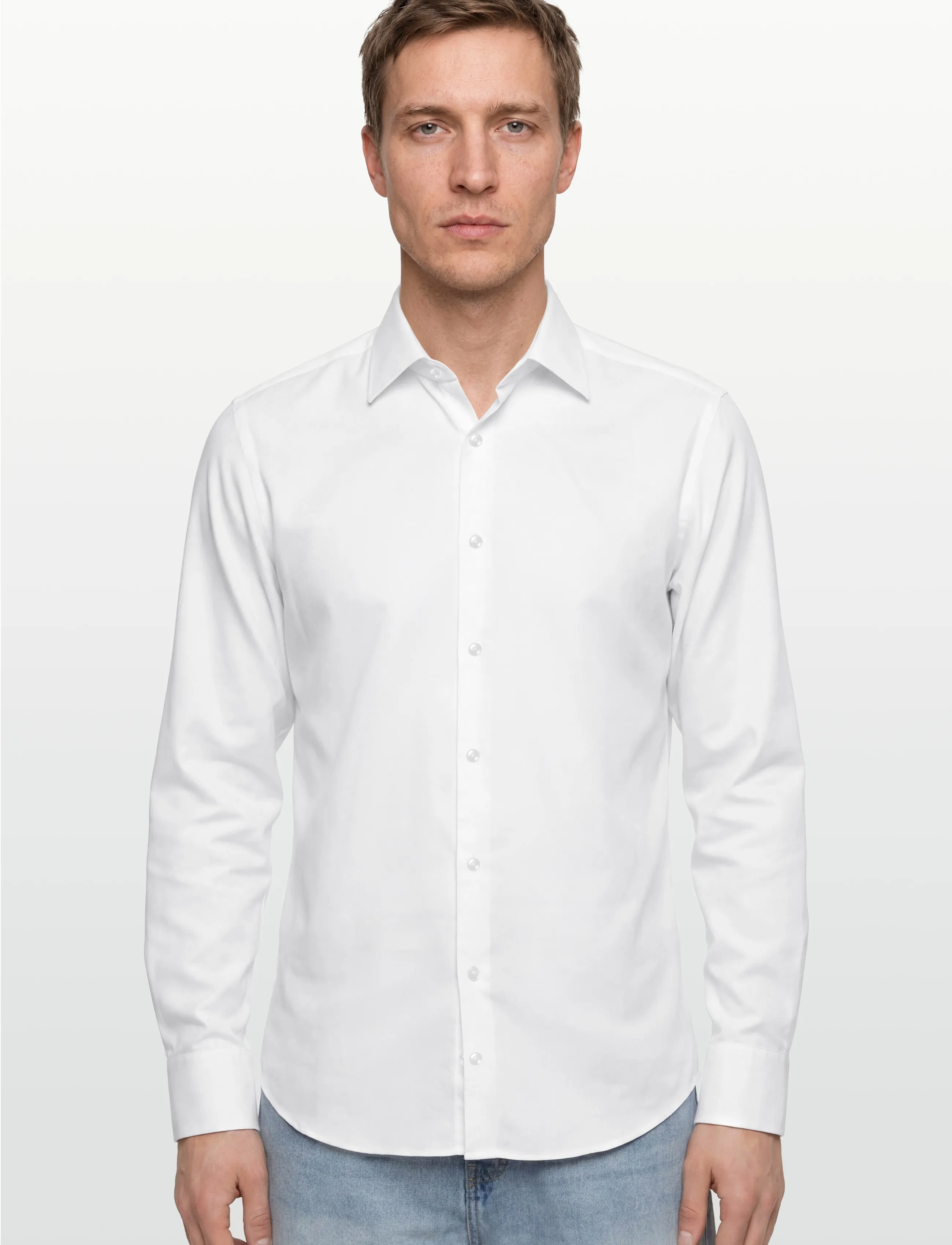 BOSS - H-JOE-K-C1-261 - formal shirts - white - 4