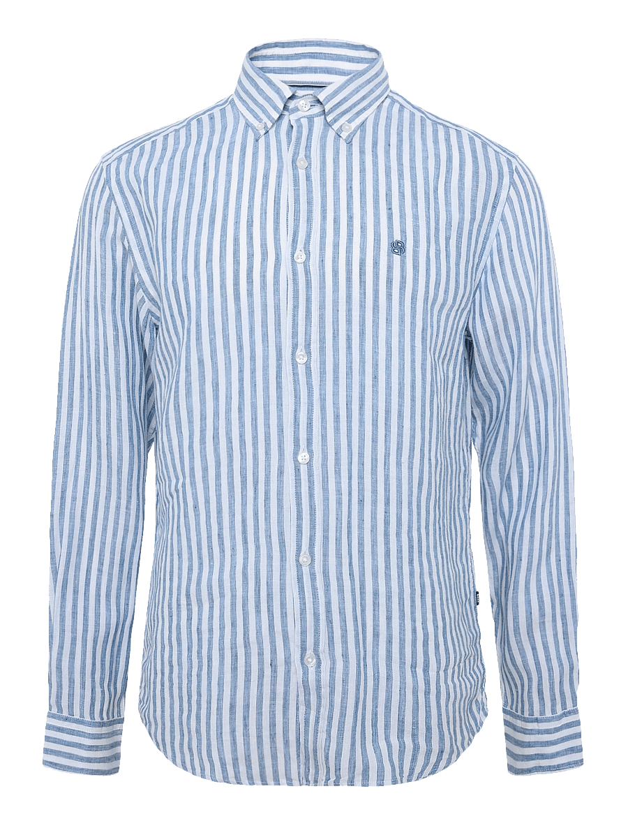 BOSS - H-LIAM-BD-E-C1-261 - striped shirts - light/pastel blue - 1