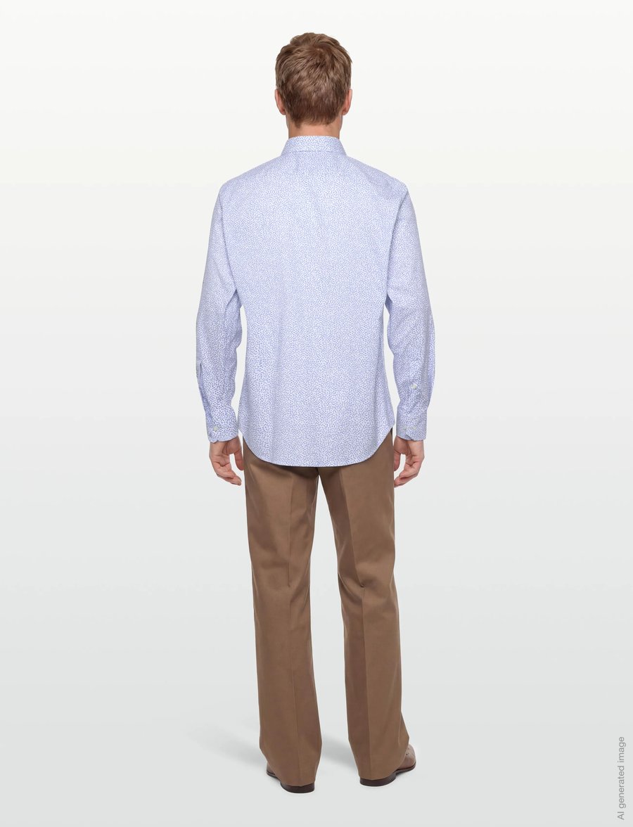 BOSS - H-JOE-K-C1-261 - gemusterte hemden - light/pastel blue - 4