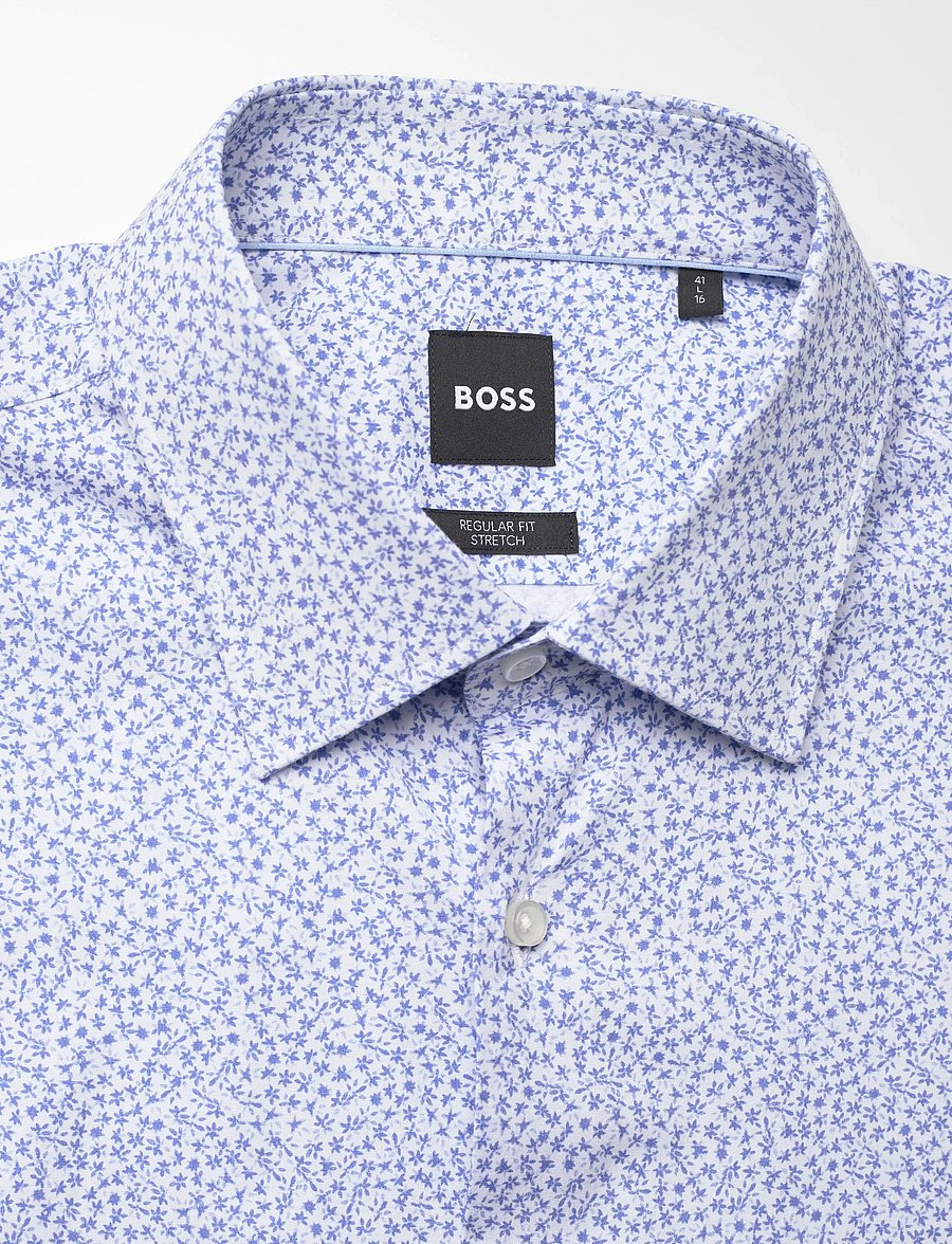 BOSS - H-JOE-K-C1-261 - gemusterte hemden - light/pastel blue - 5