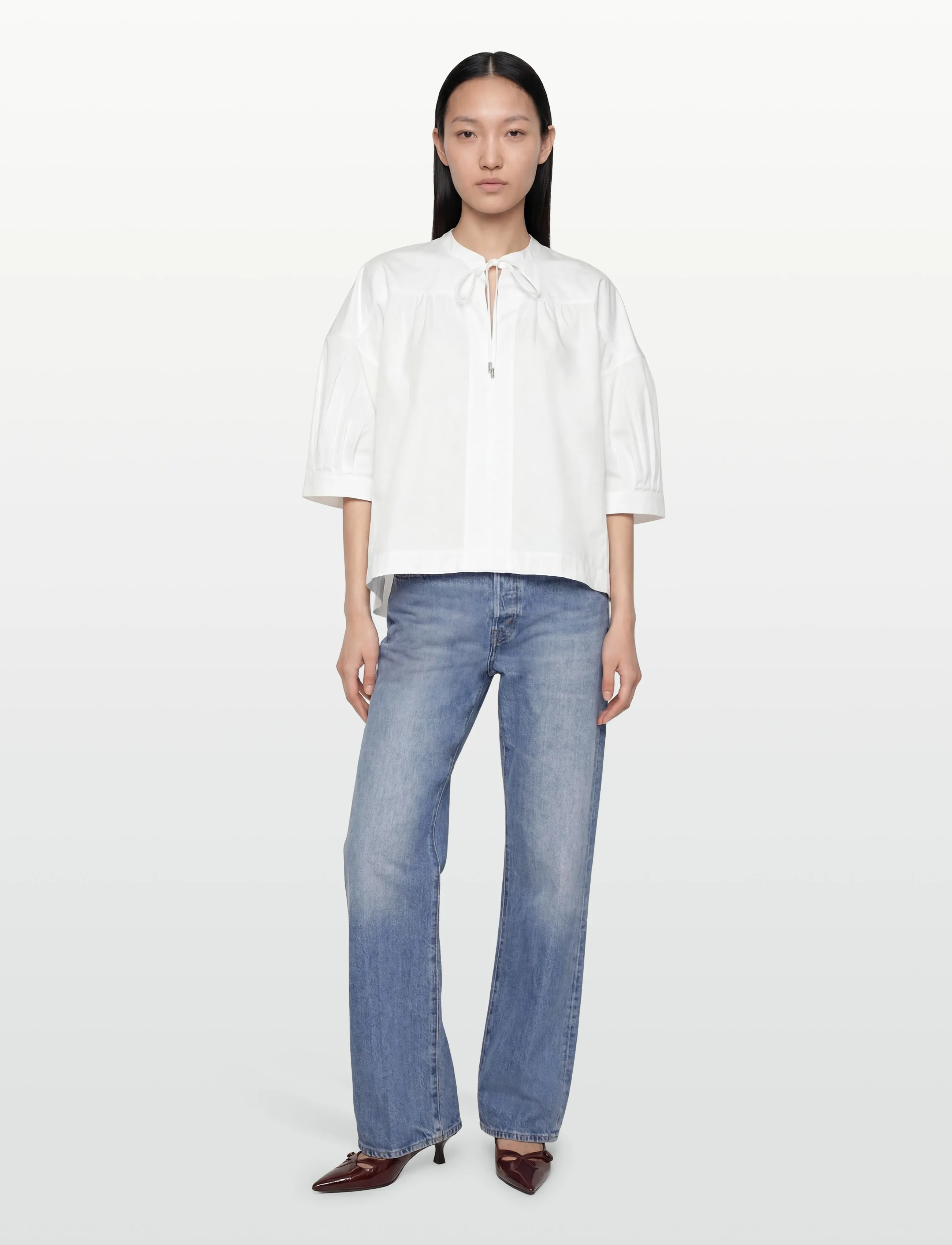 BOSS Bollana - Blusar - WHITE / white