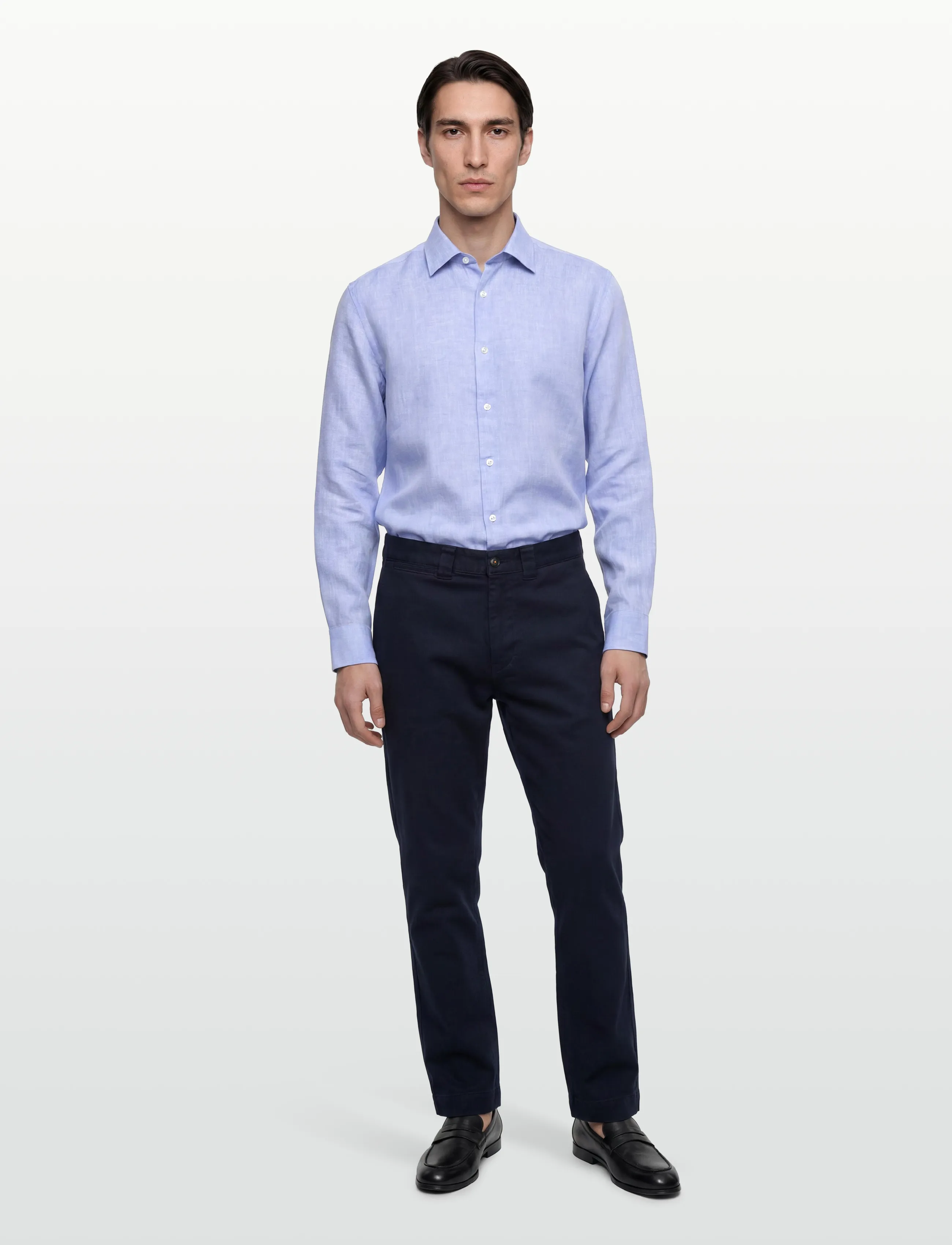 BOSS H-HANK-K-C1-261 - Skjorter - LIGHT/PASTEL BLUE / blue