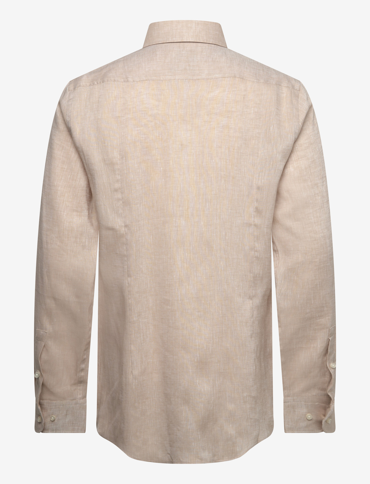 BOSS - H-HANK-K-C1-261 - hørskjorter - open beige - 1