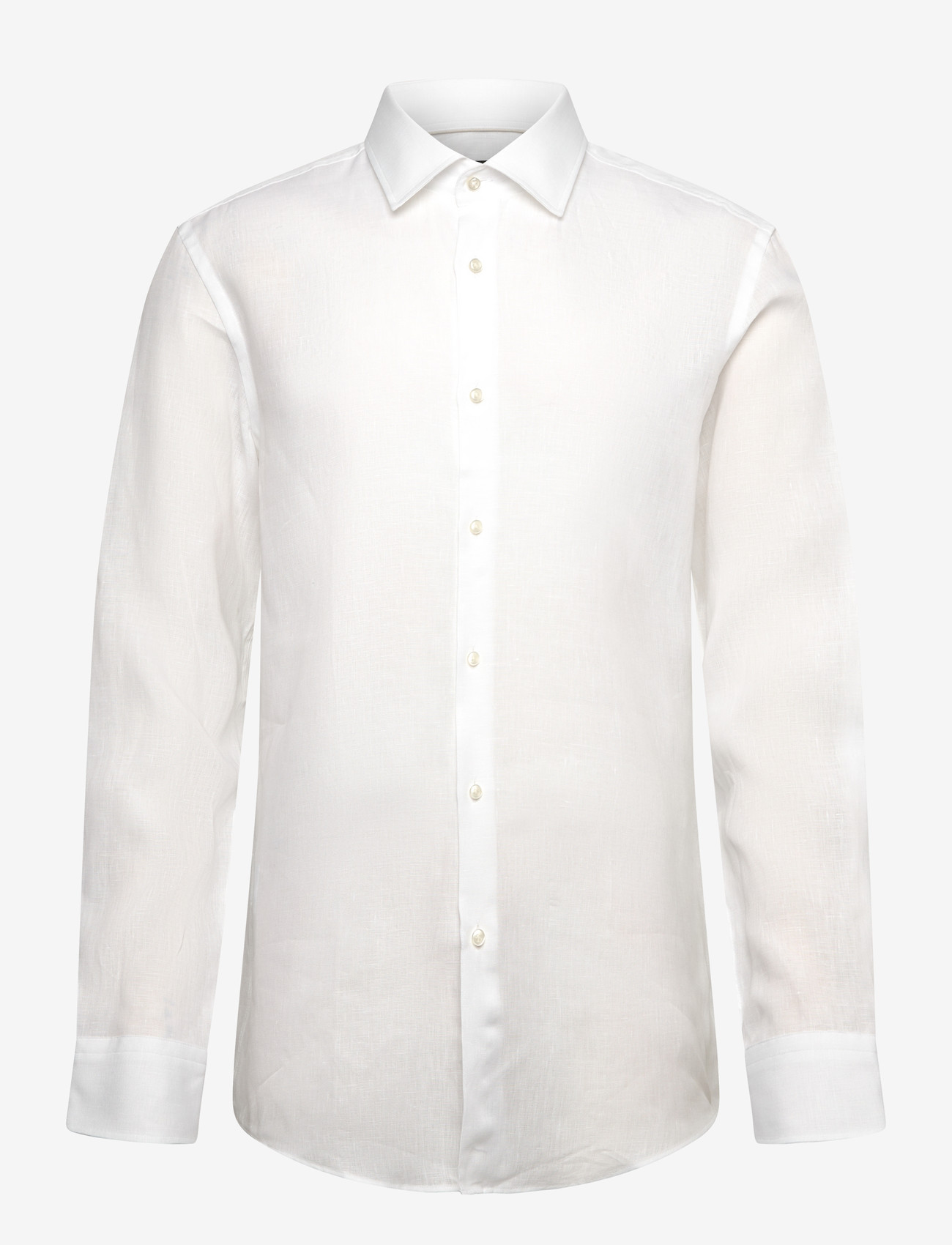 BOSS - H-HANK-K-C1-261 - hørskjorter - white - 0