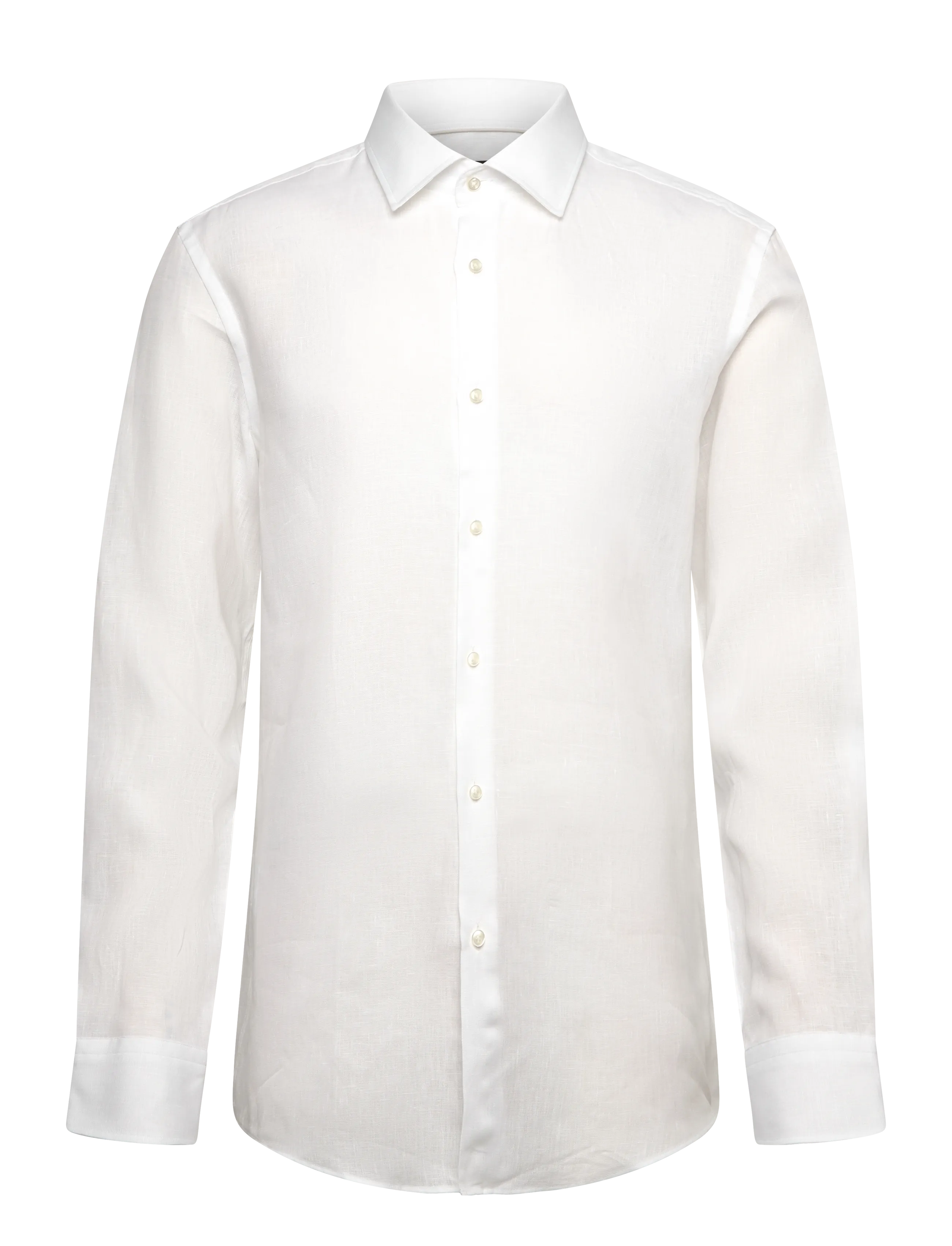 BOSS H-HANK-K-C1-261 - Hørskjorter - WHITE / white