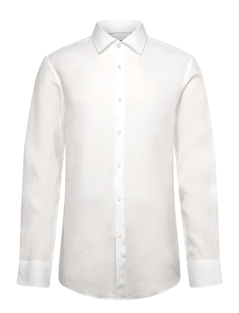 BOSS - H-HANK-K-C1-261 - hørskjorter - white - 0