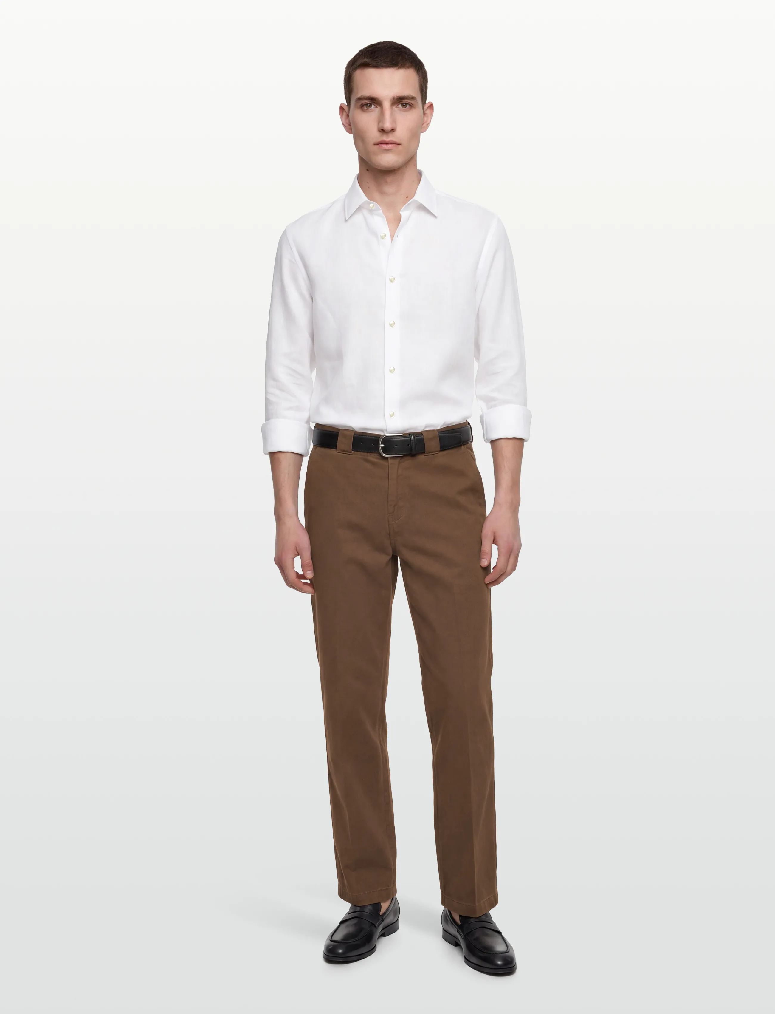 BOSS H-HANK-K-C1-261 - Skjorter - WHITE / white