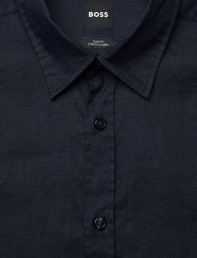 BOSS - C-ROAN-K-SH-262 - hørskjorter - dark blue - 2