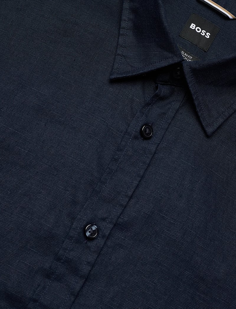 BOSS - C-ROAN-K-SH-262 - hørskjorter - dark blue - 3