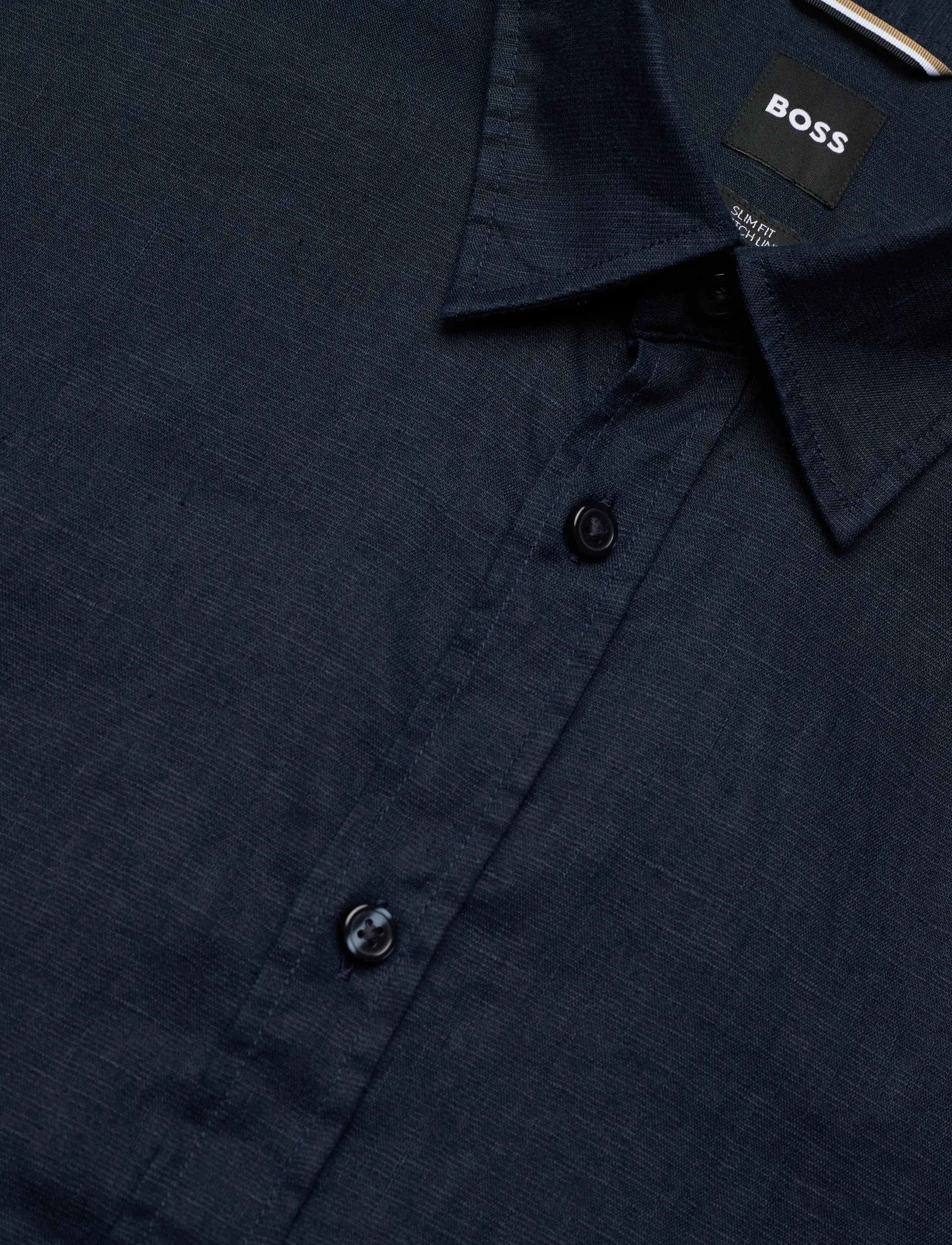 BOSS - C-ROAN-K-SH-262 - linneskjortor - dark blue - 3