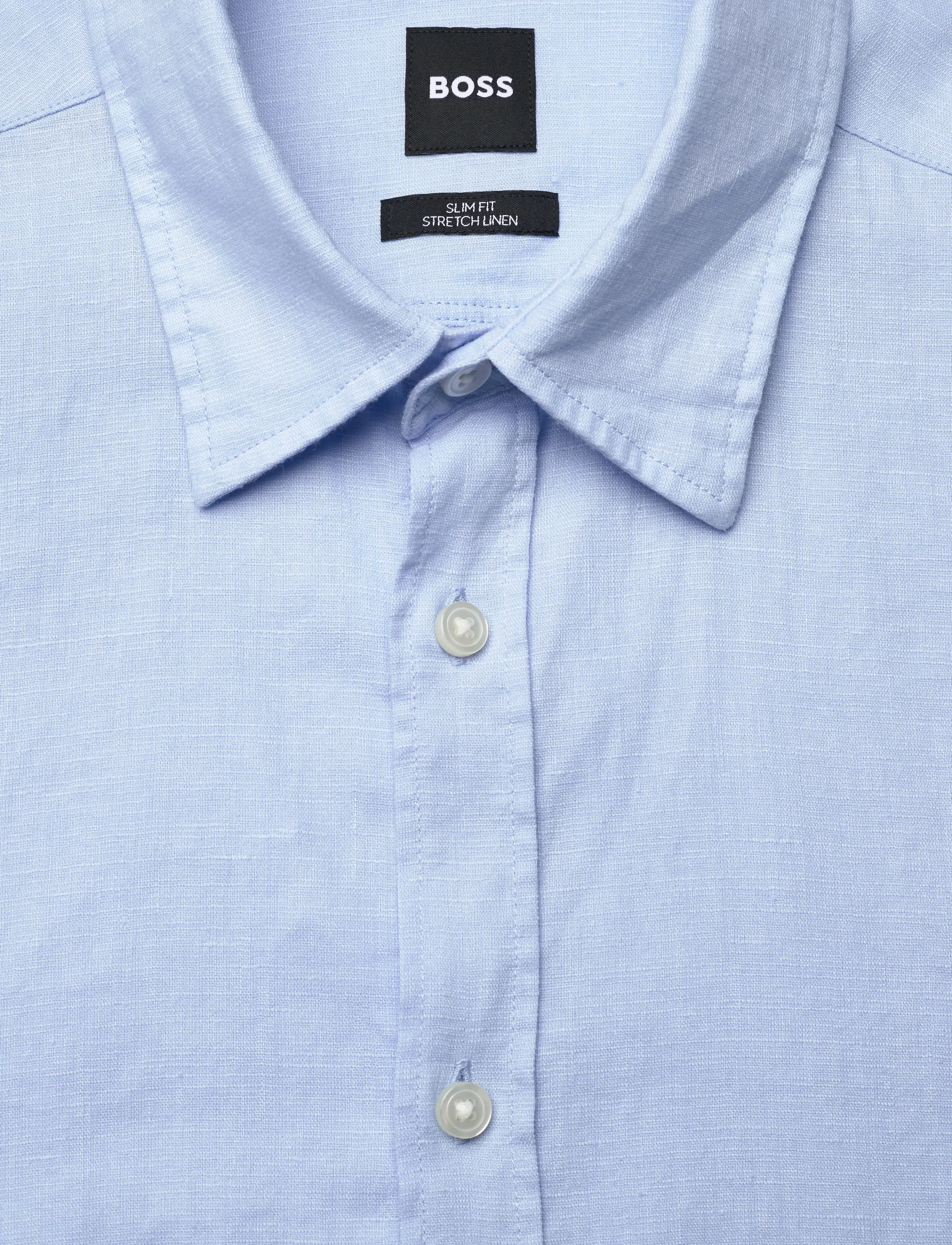 BOSS - C-ROAN-K-SH-262 - linneskjortor - light/pastel blue - 5
