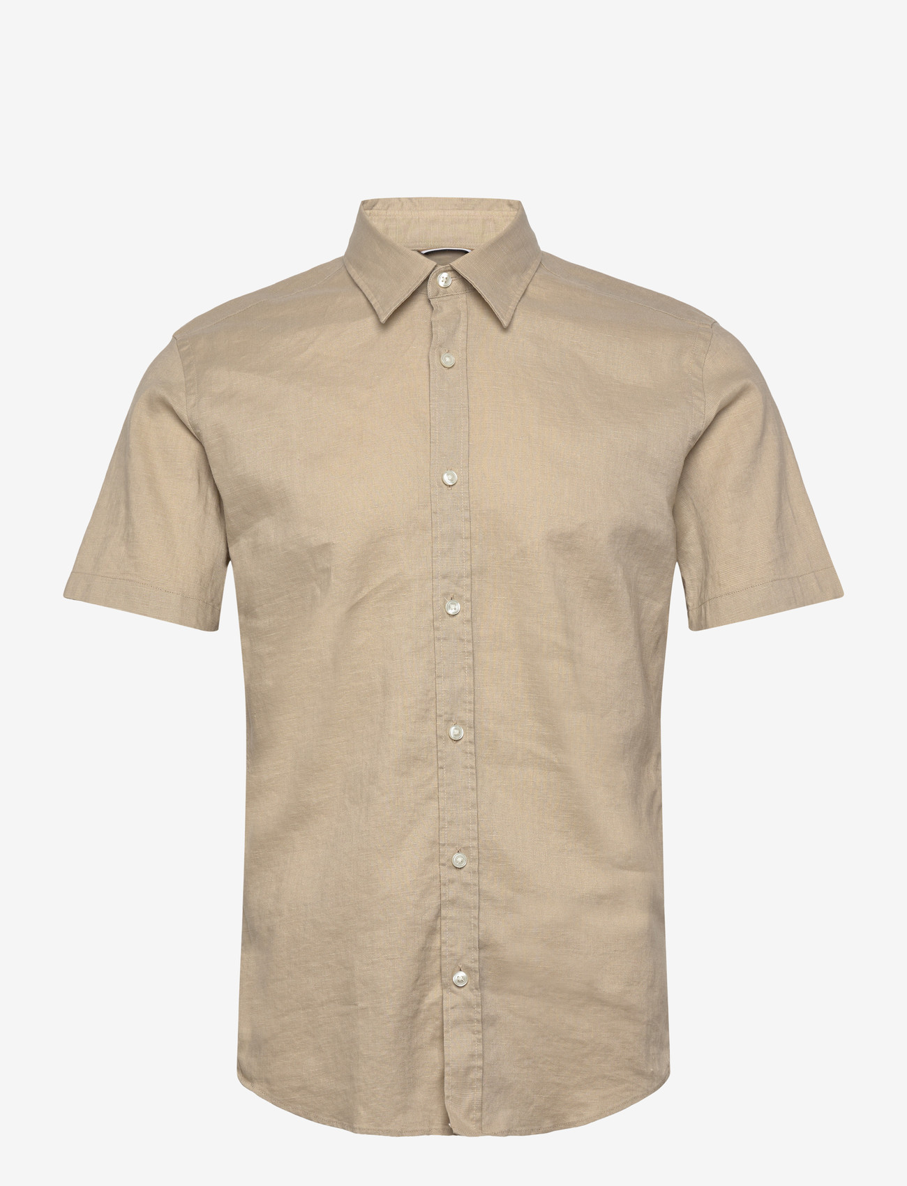 BOSS - C-ROAN-K-SH-262 - leinenhemden - open beige - 0