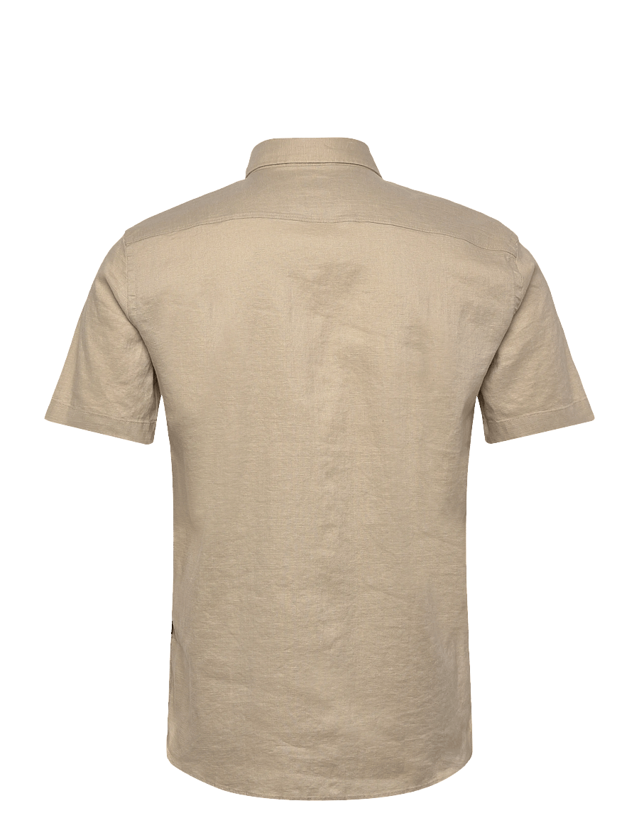 BOSS - C-ROAN-K-SH-262 - leinenhemden - open beige - 2
