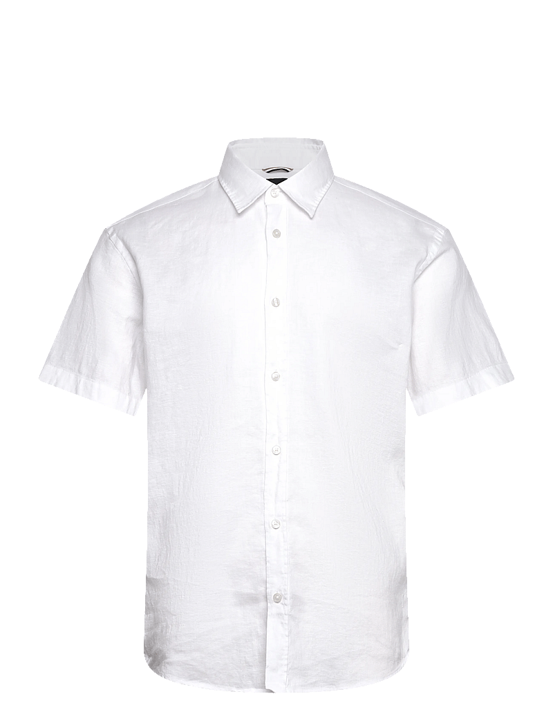 BOSS - C-ROAN-K-SH-262 - leinenhemden - white - 0