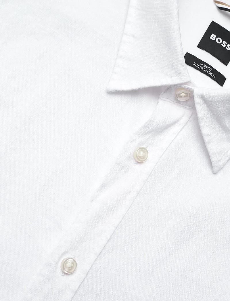 BOSS - C-ROAN-K-SH-262 - leinenhemden - white - 3