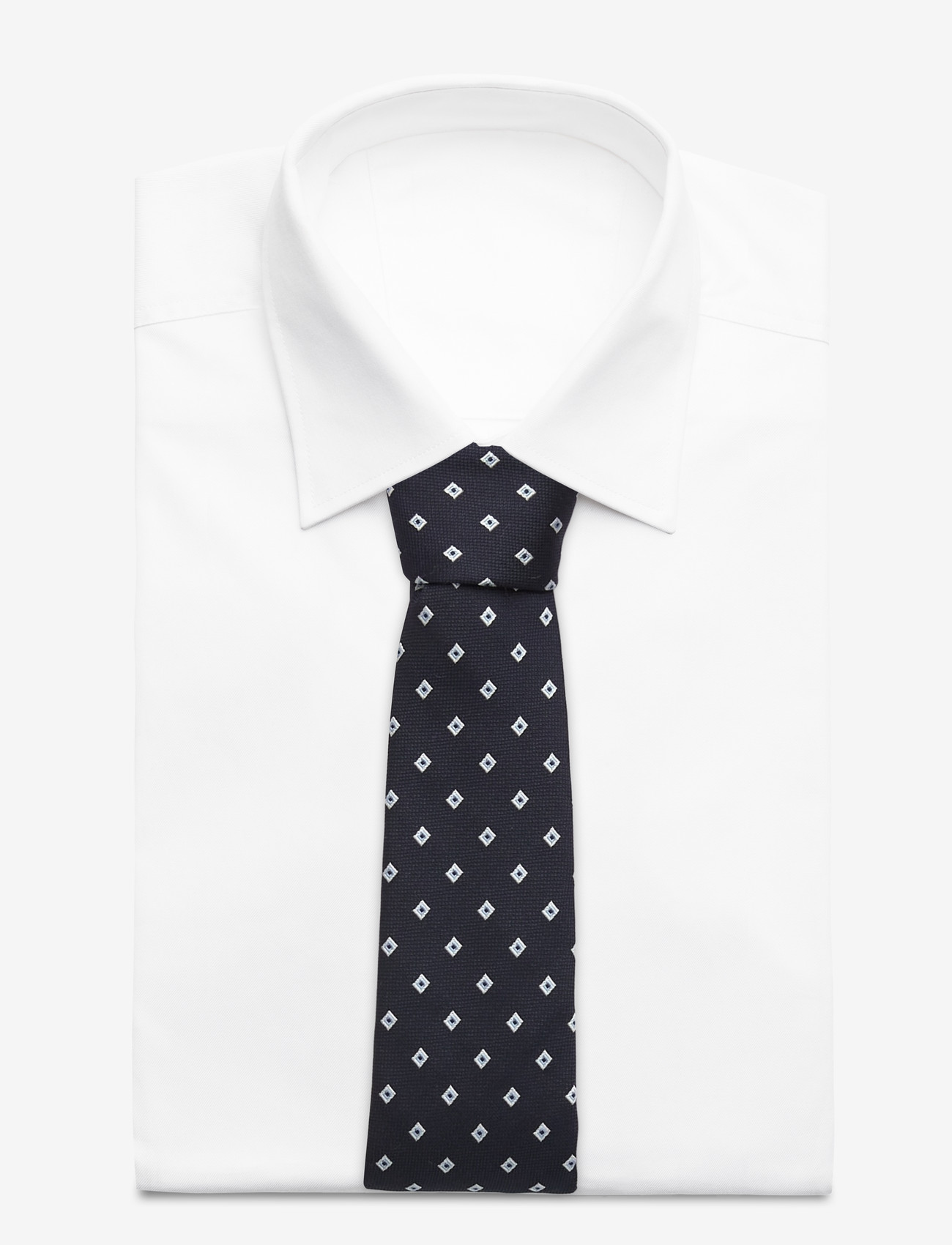 BOSS - H-TIE CM 7.5 262 - krawatten - dark blue - 1