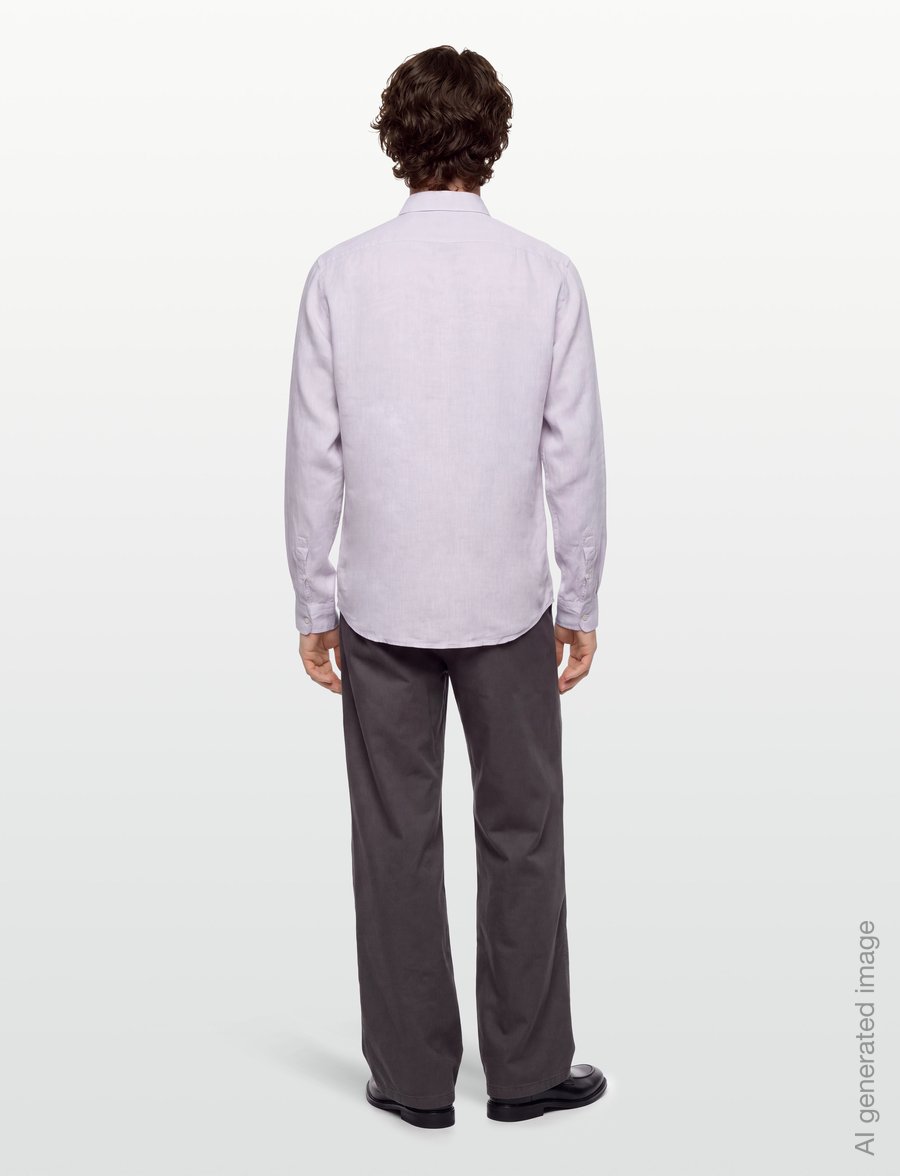 BOSS - C-LIAM-S-BD-262 - leinenhemden - light/pastel purple - 4