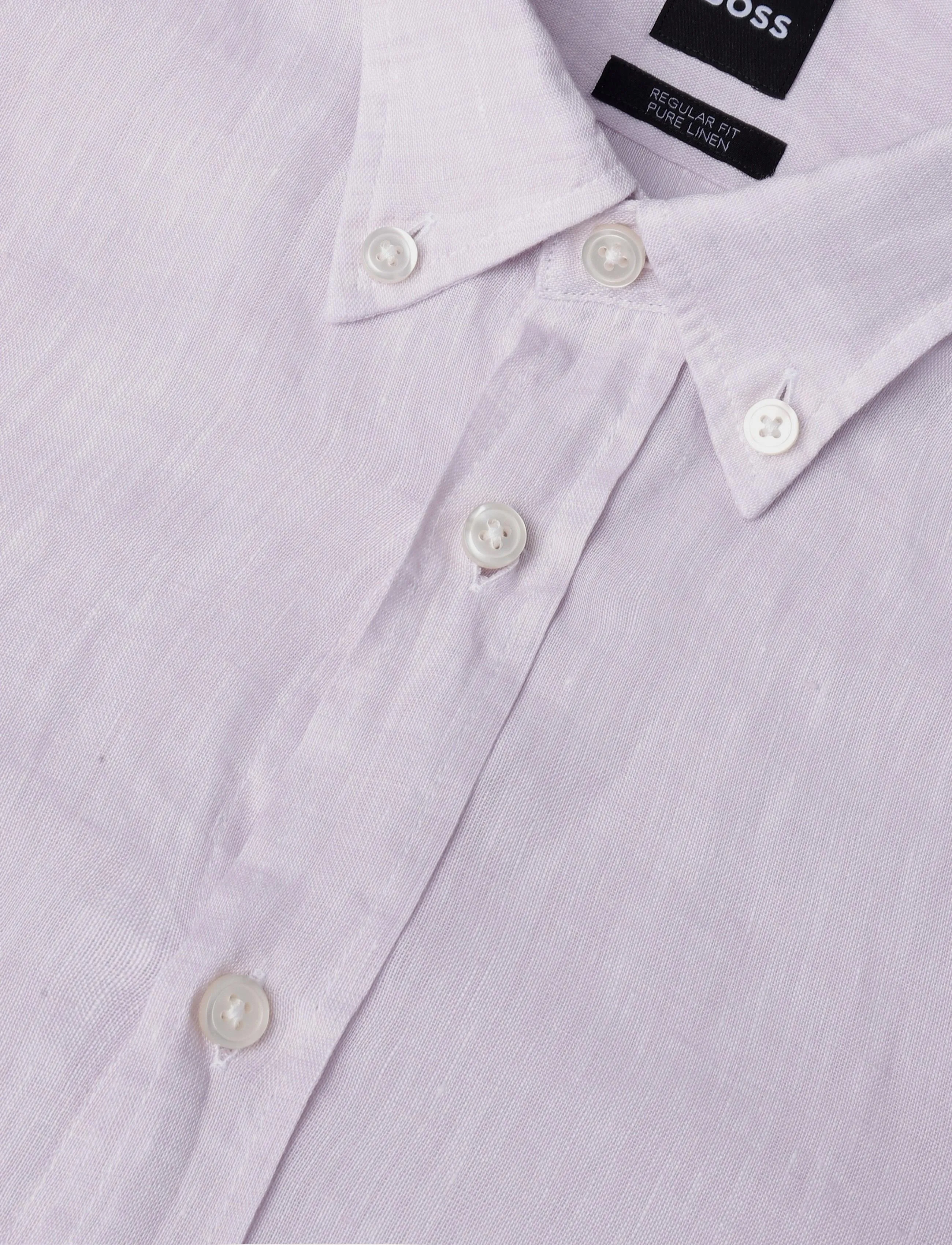 BOSS - C-LIAM-S-BD-262 - leinenhemden - light/pastel purple - 5