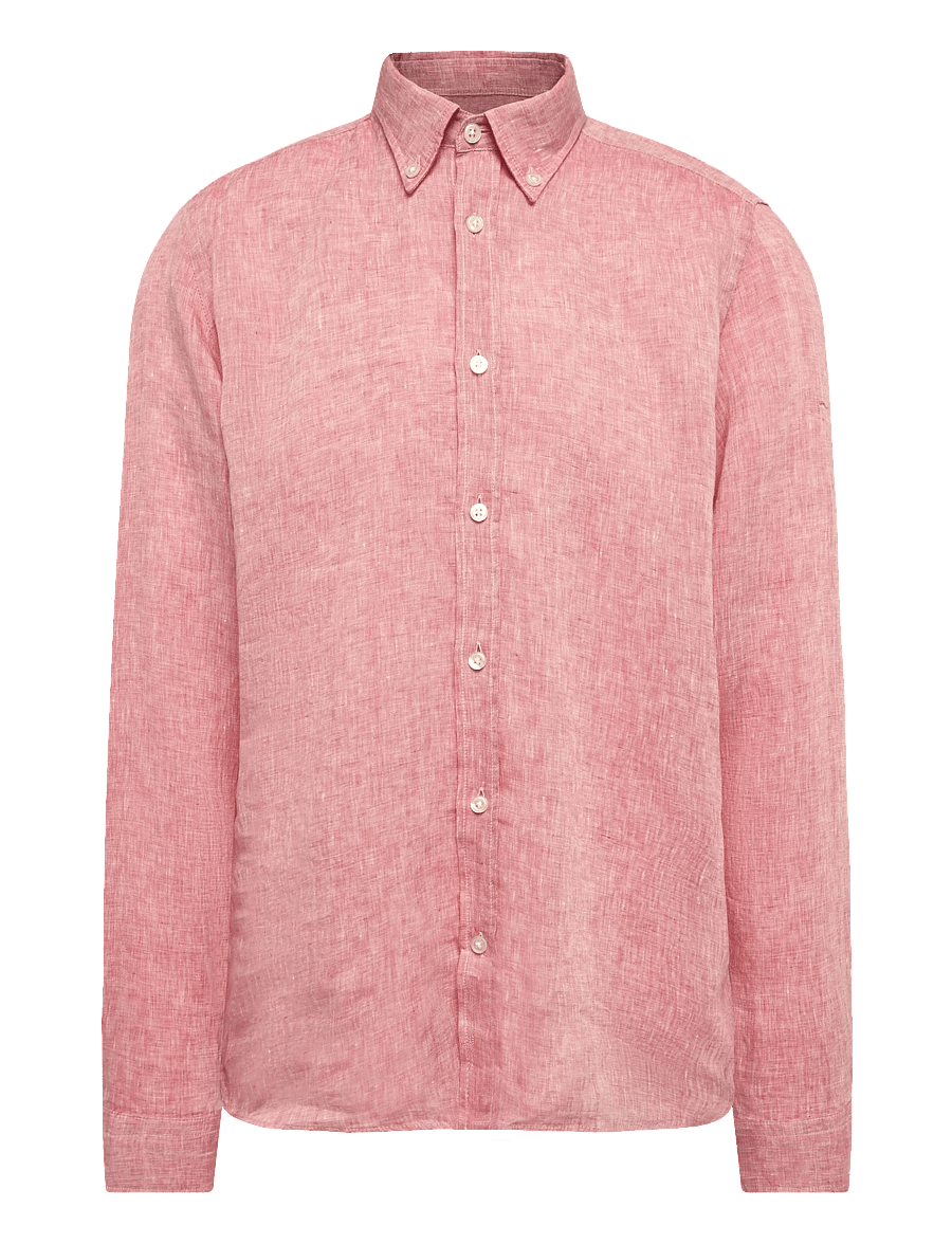 BOSS - C-LIAM-S-BD-262 - hørskjorter - medium red - 0