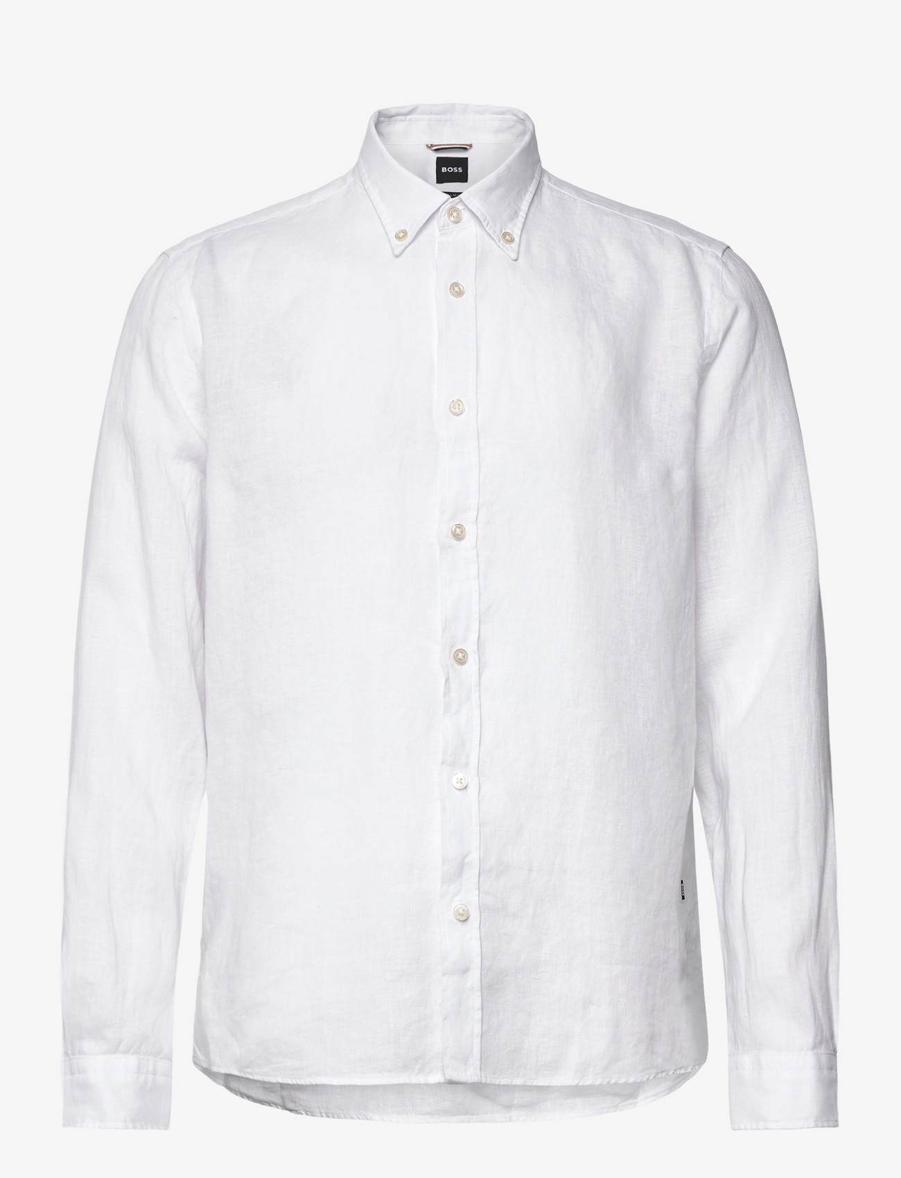 BOSS - C-LIAM-S-BD-262 - hørskjorter - white - 0