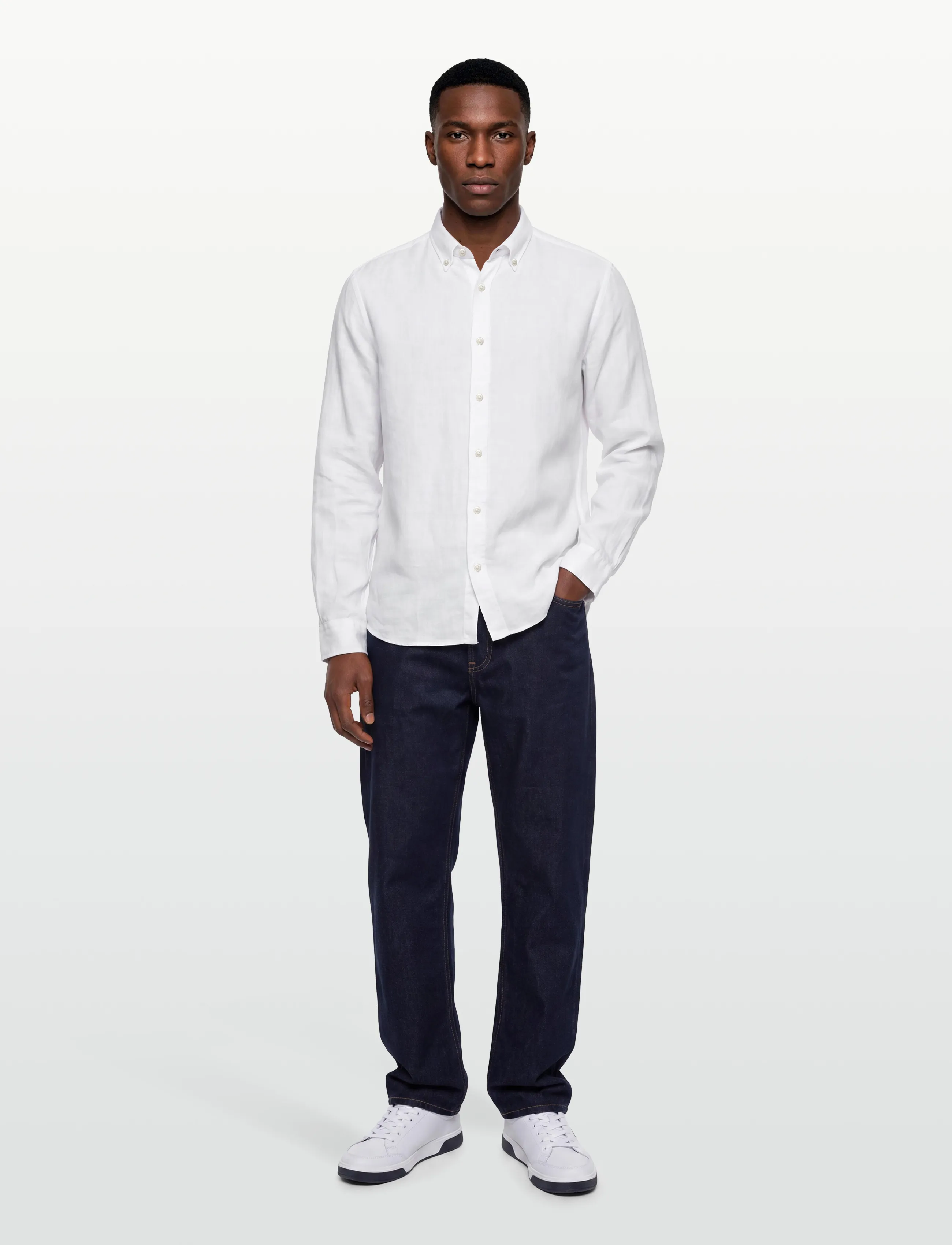 BOSS C-LIAM-S-BD-262 - Freizeithemden - WHITE / white