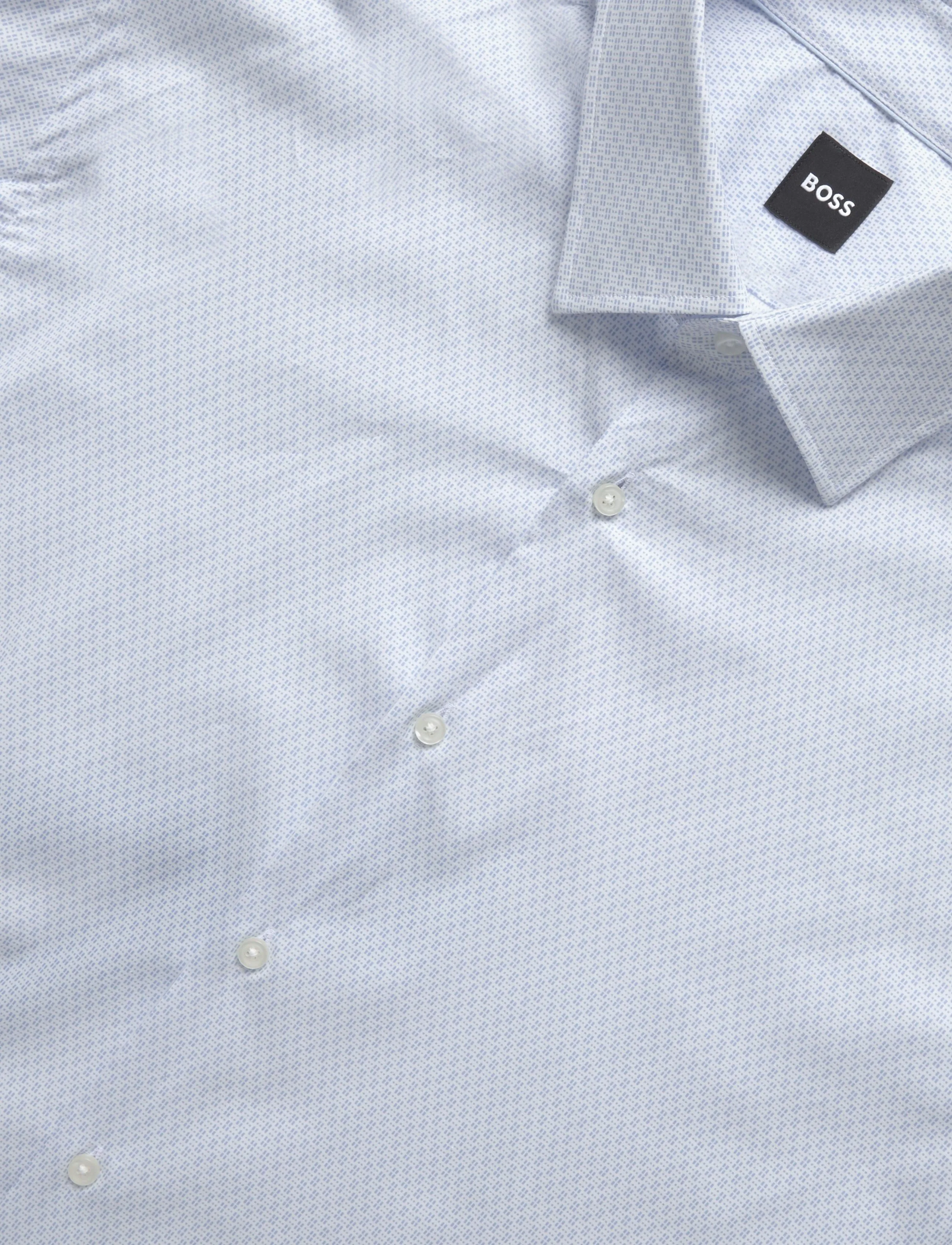 BOSS - H-JOE-K-C1-261 - pattern shirts - white - 2