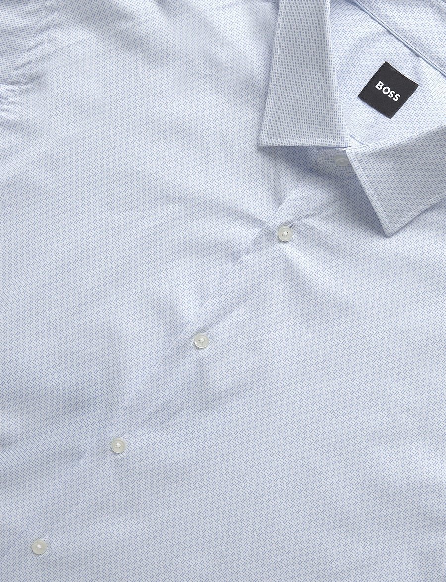 BOSS - H-JOE-K-C1-261 - pattern shirts - white - 2