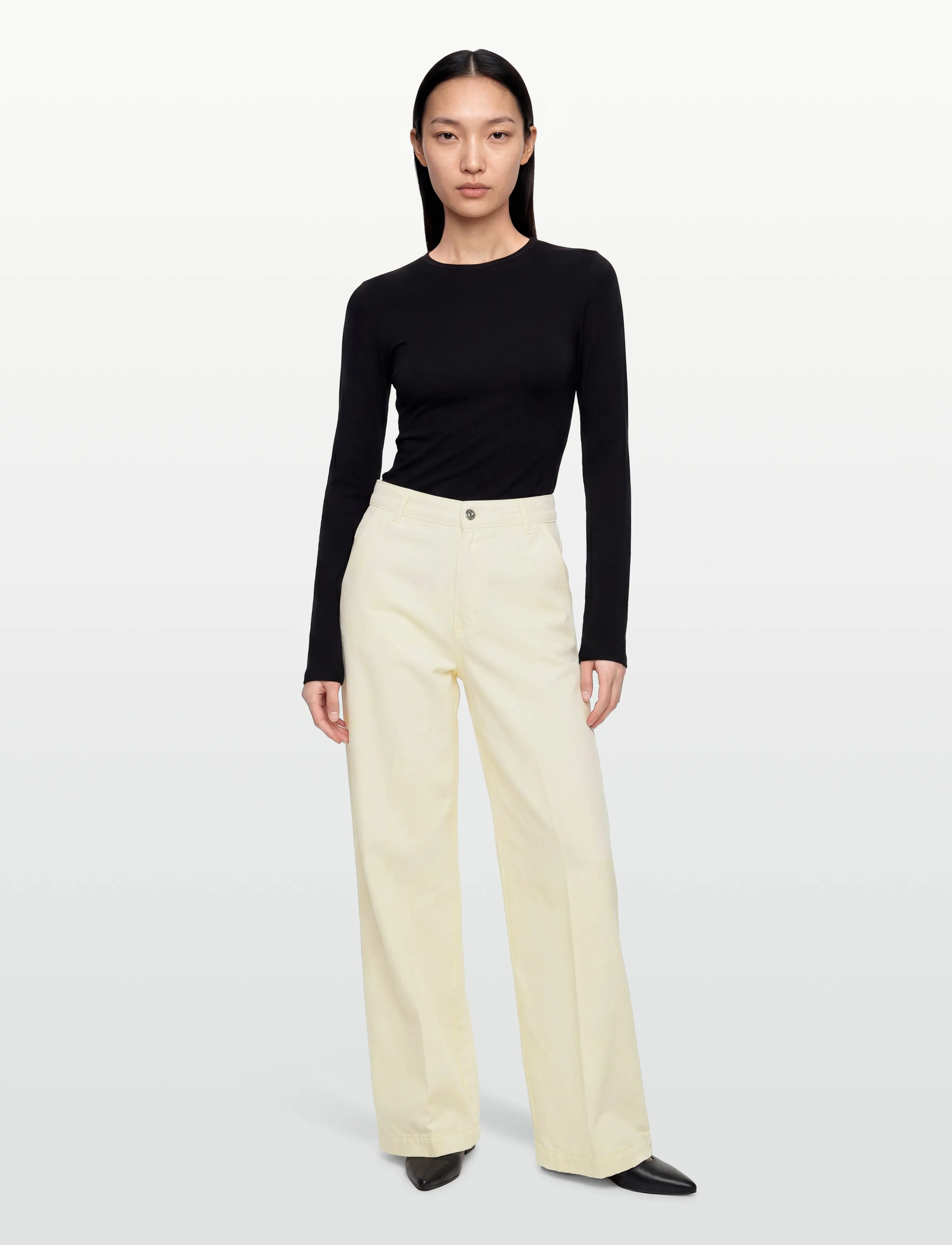 BOSS Central 4.0, 26 x 32, Cream, Jeans > Vidde, Dame
