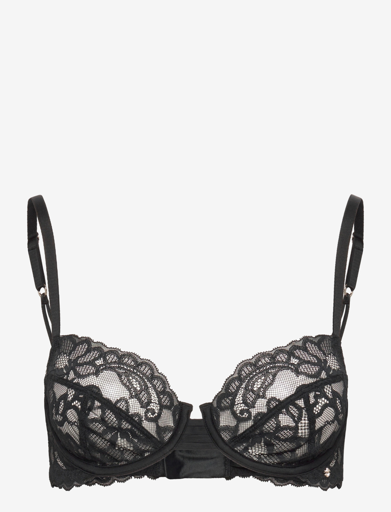 BOSS - UNDERWIRE_BLOSSOM - bügellose bhs - black - 0