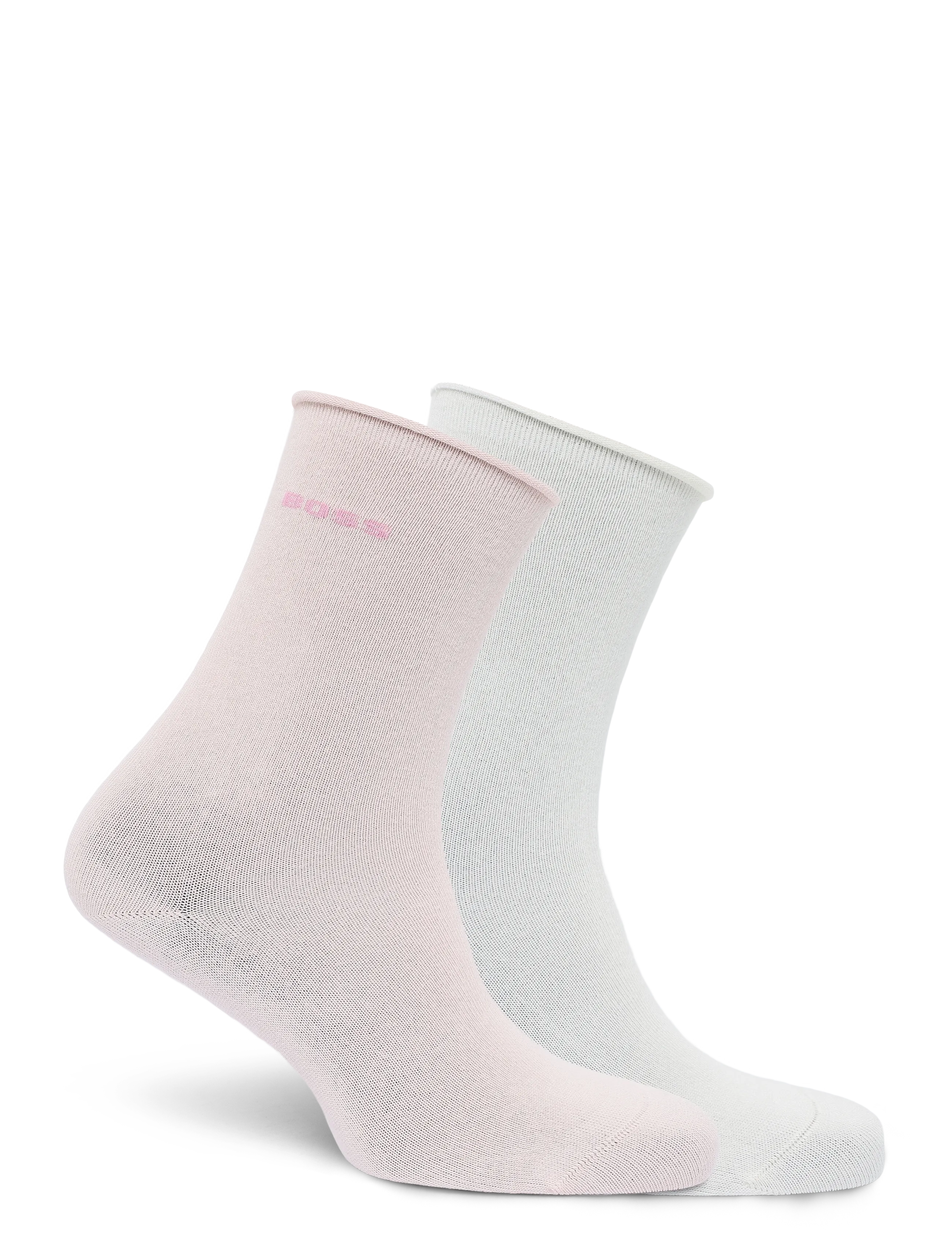 BOSS - 2P RS Uni Logo VB W - normale socken - light/pastel pink - 1