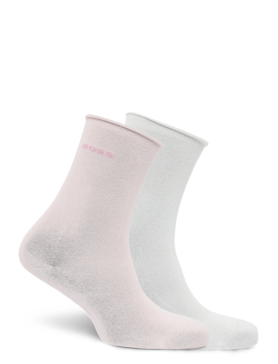 BOSS - 2P RS Uni Logo VB W - normale socken - light/pastel pink - 1