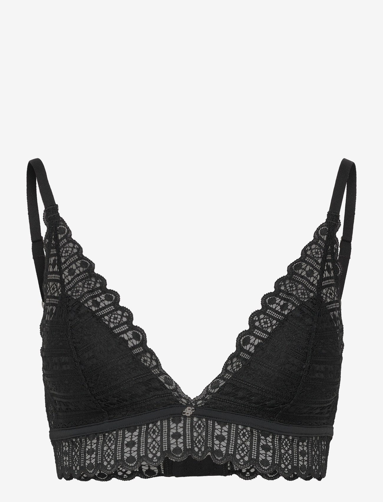 BOSS - TRIANGLE_GUIPURE - bralette - black - 0