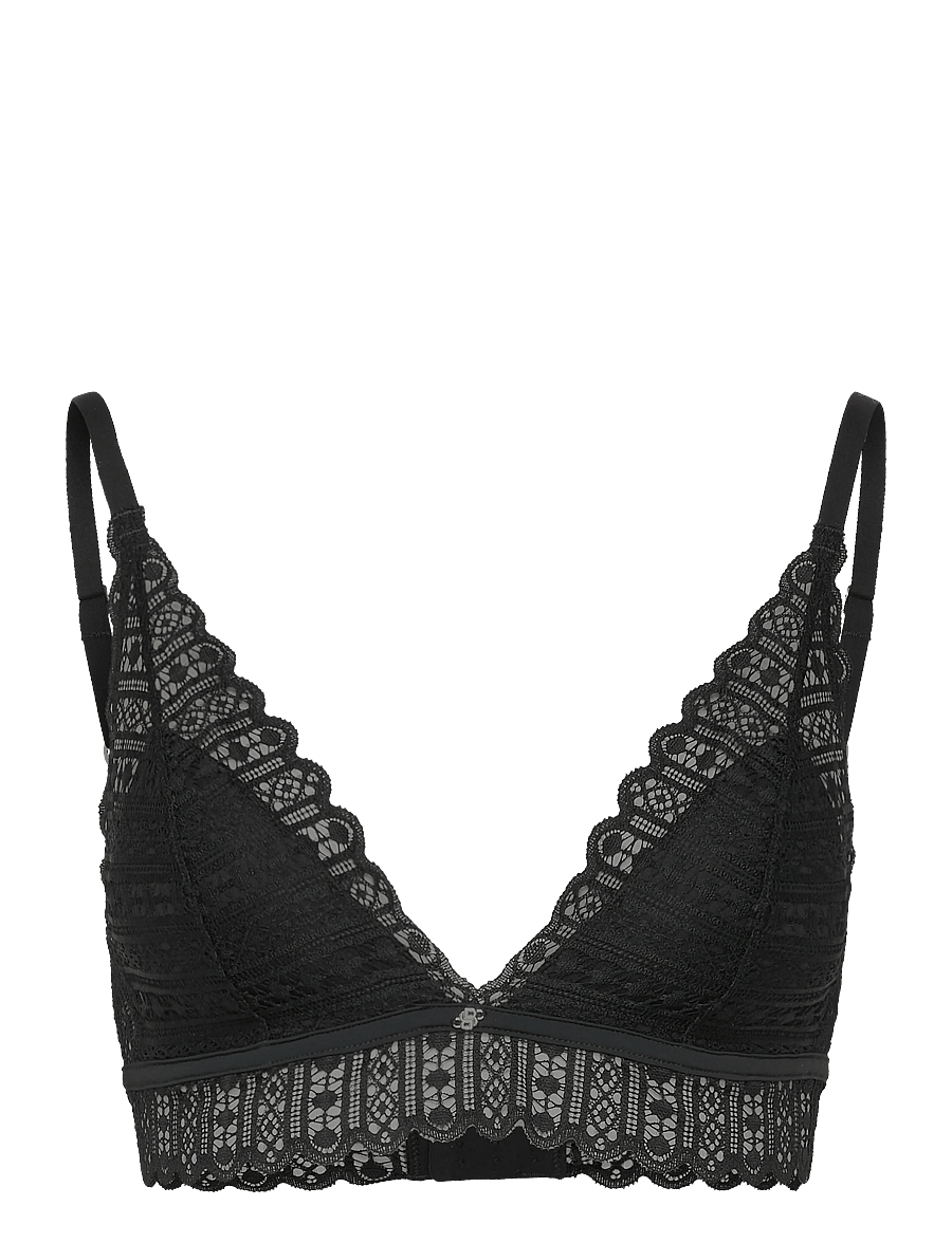 BOSS - TRIANGLE_GUIPURE - rinnahoidja - black - 0