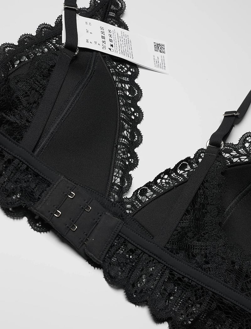 BOSS - TRIANGLE_GUIPURE - bralette - black - 3