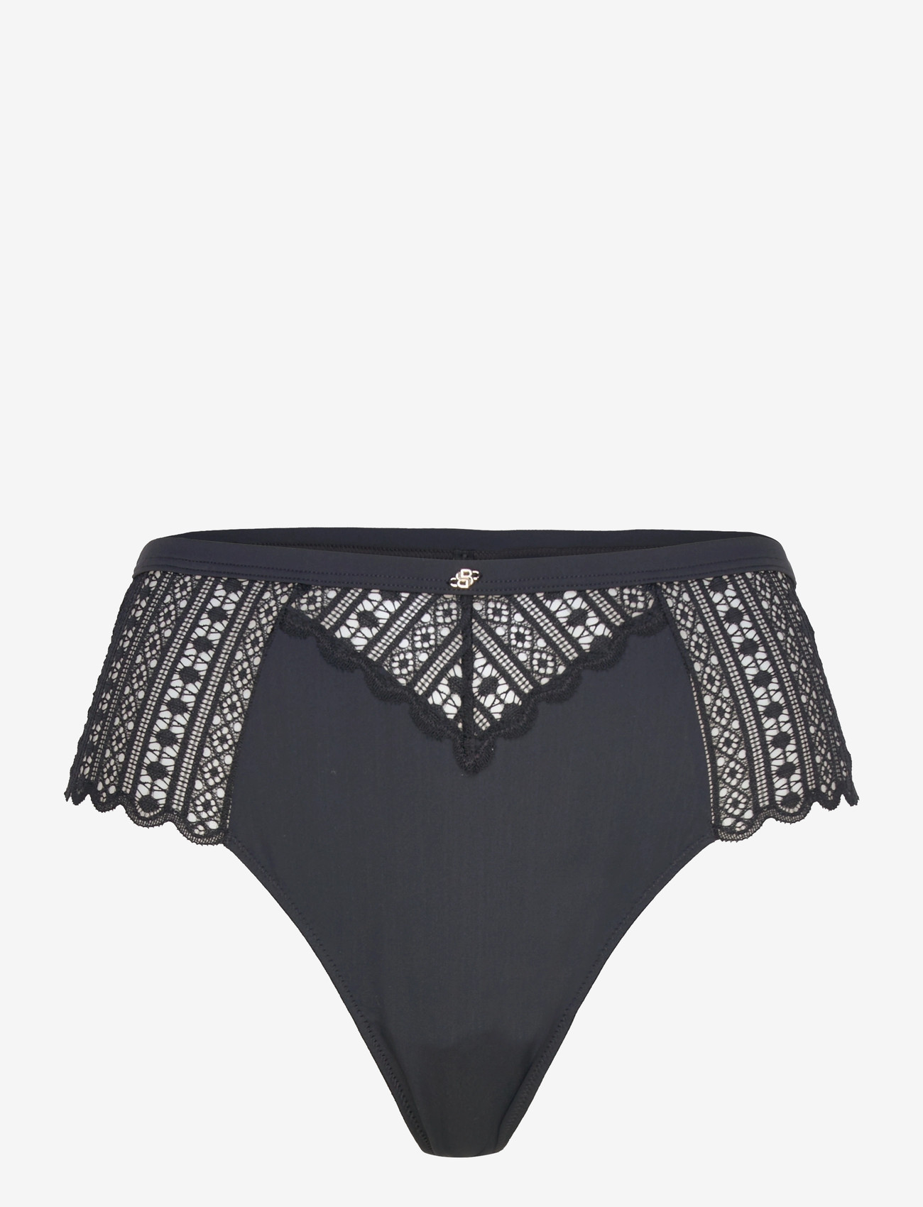 BOSS - HW THONG_GUIPURE - stringtrusser - black - 0
