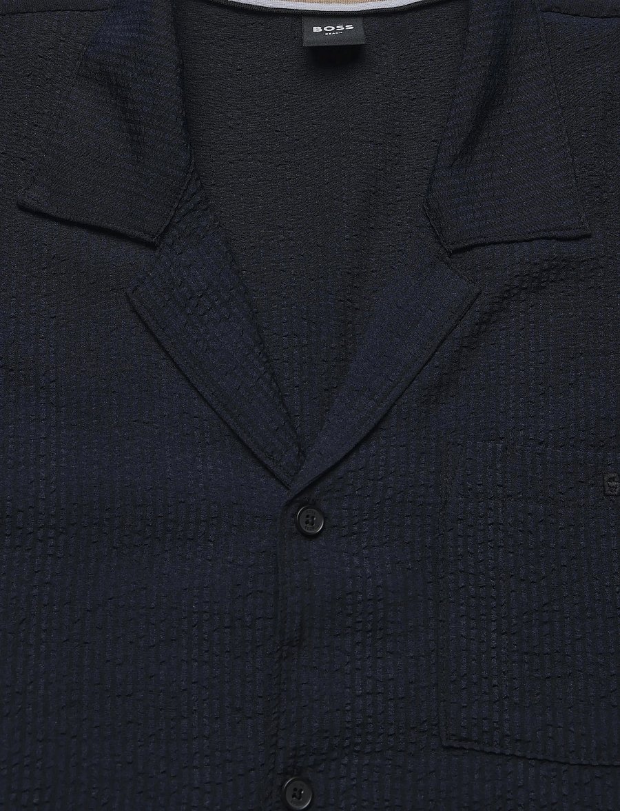 BOSS - Relax_Shirt - lühikeste varrukatega särgid - black - 2
