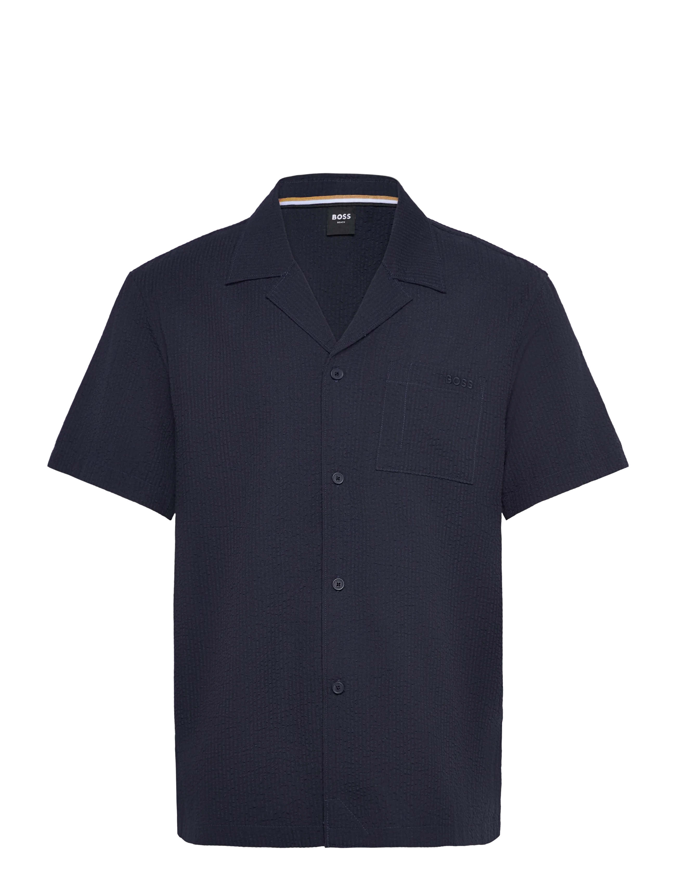 BOSS Relax_Shirt, S, Shirts, Marineblau - Casual Männerswear