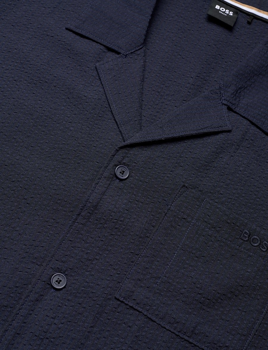 BOSS - Relax_Shirt - chemises à manches courtes - navy - 3