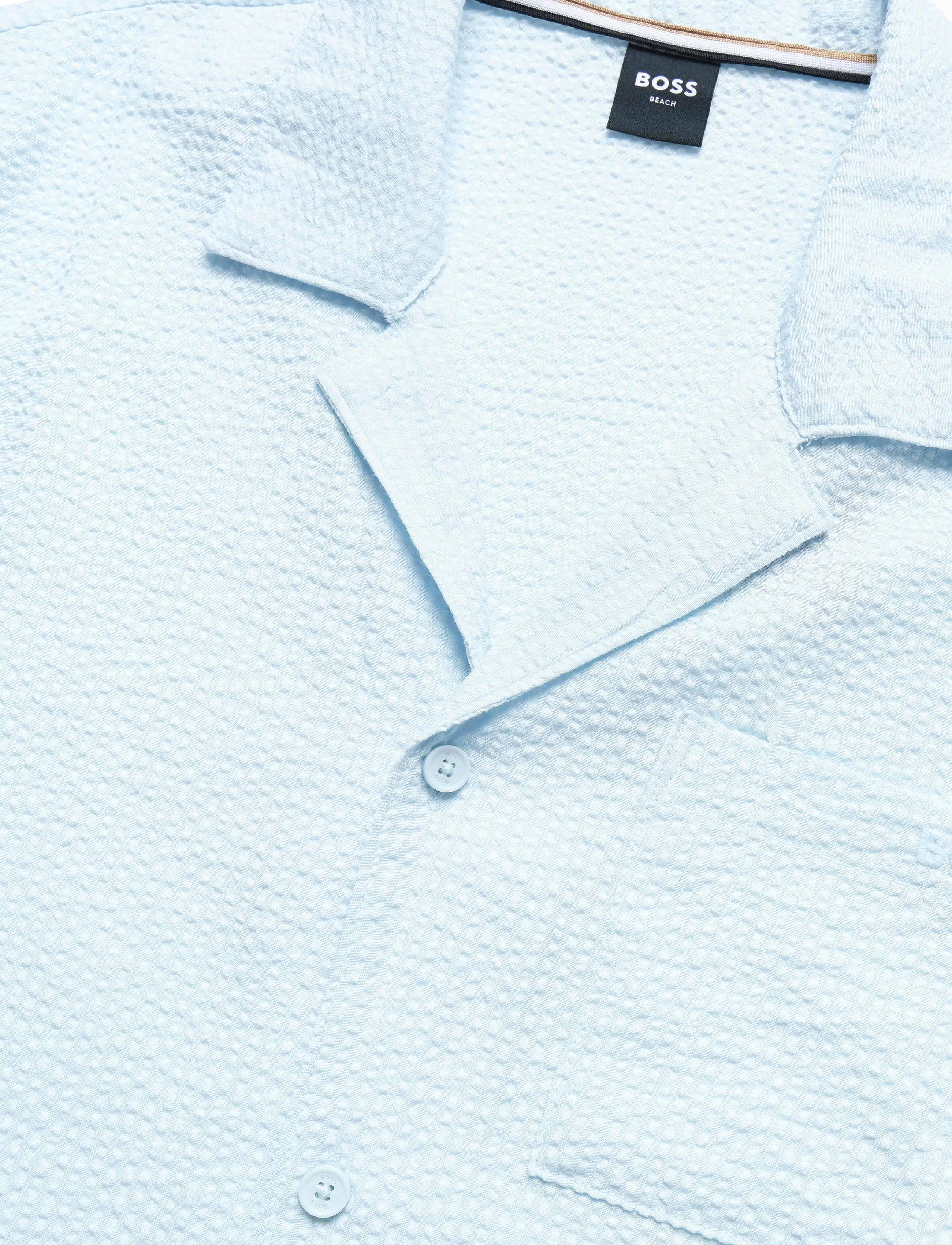 BOSS - Relax_Shirt - lühikeste varrukatega särgid - open blue - 2