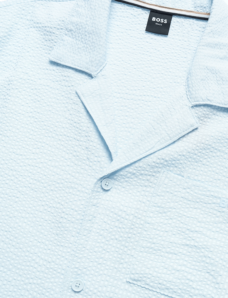 BOSS - Relax_Shirt - chemises à manches courtes - open blue - 2
